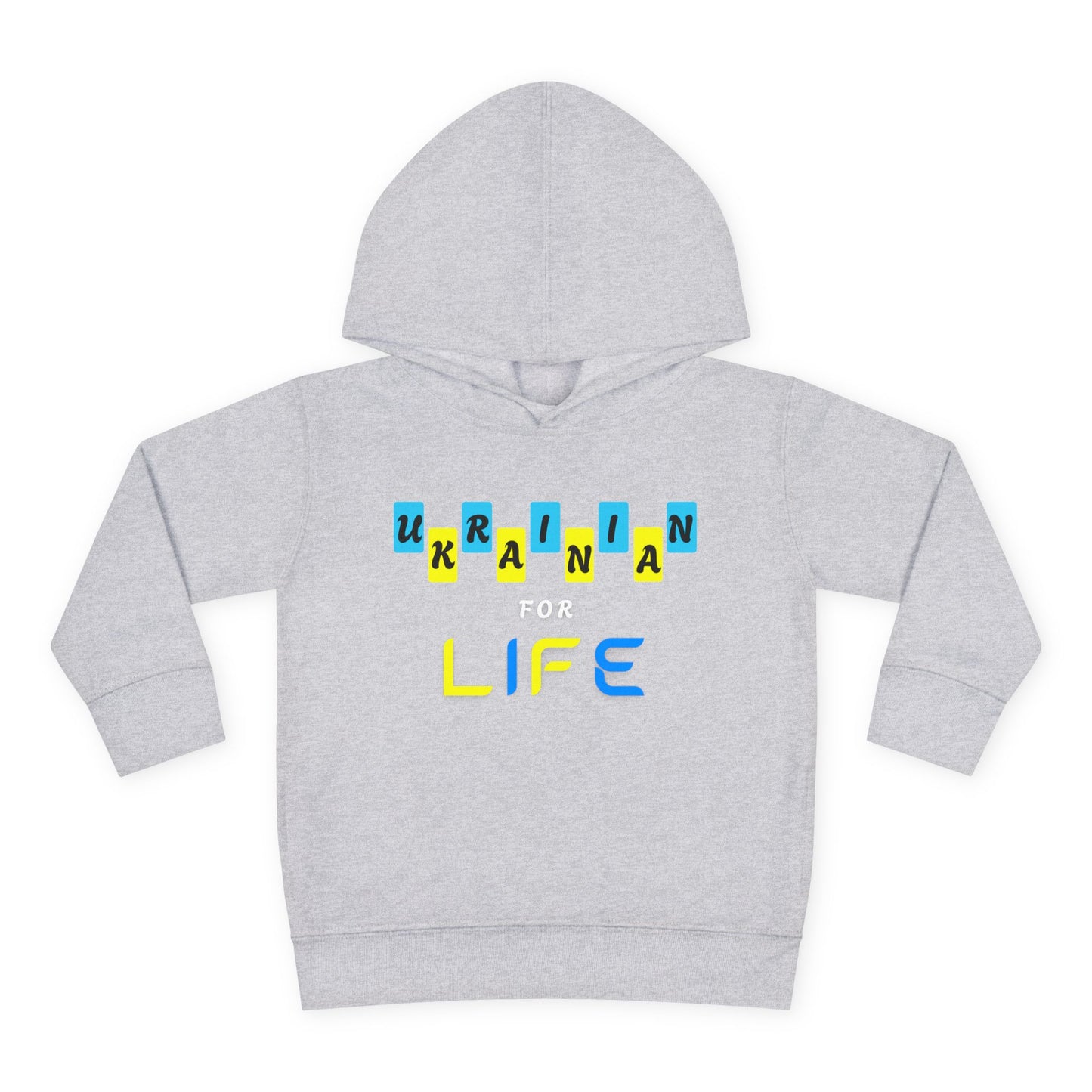 Toddler Ukrainian for Life Fleece Hoodie