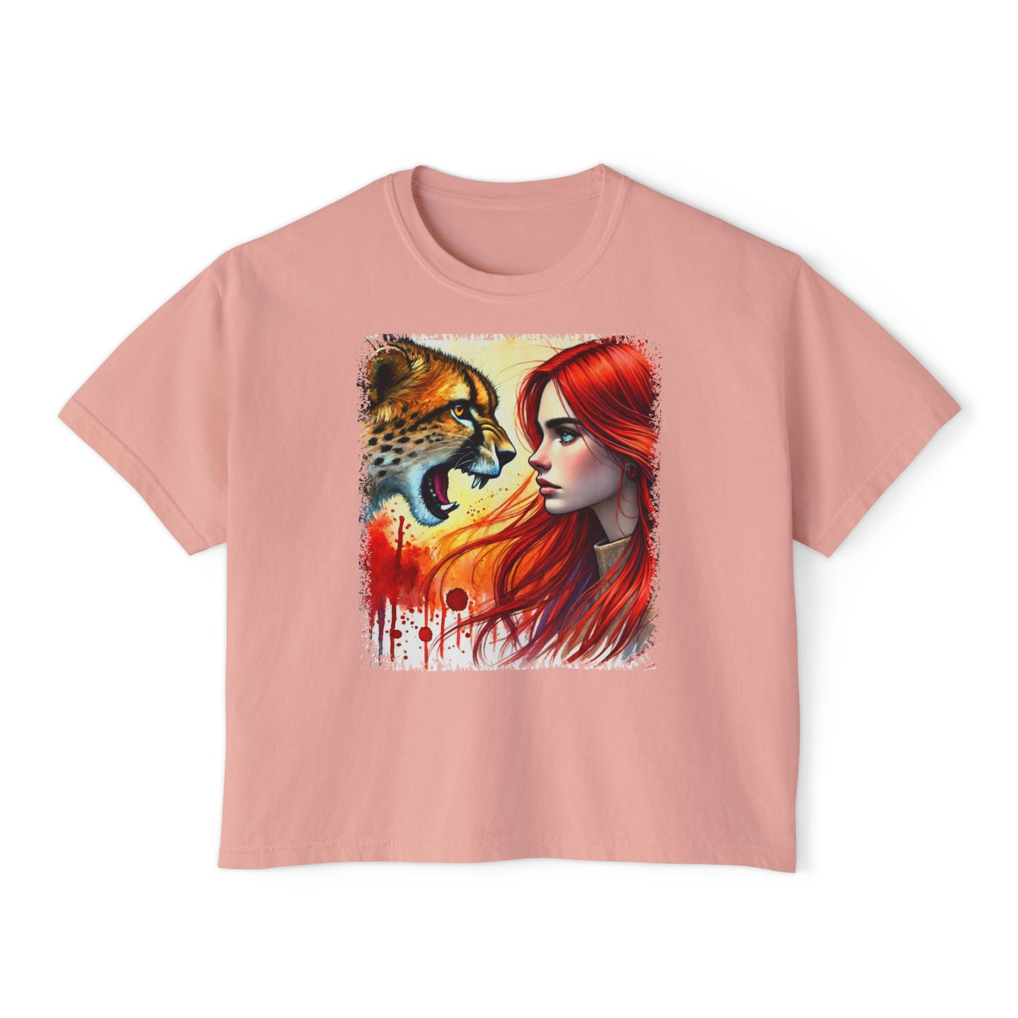 PERSONALIZE No Hesitation - Oversized Boxy Fit Graphic T-shirt