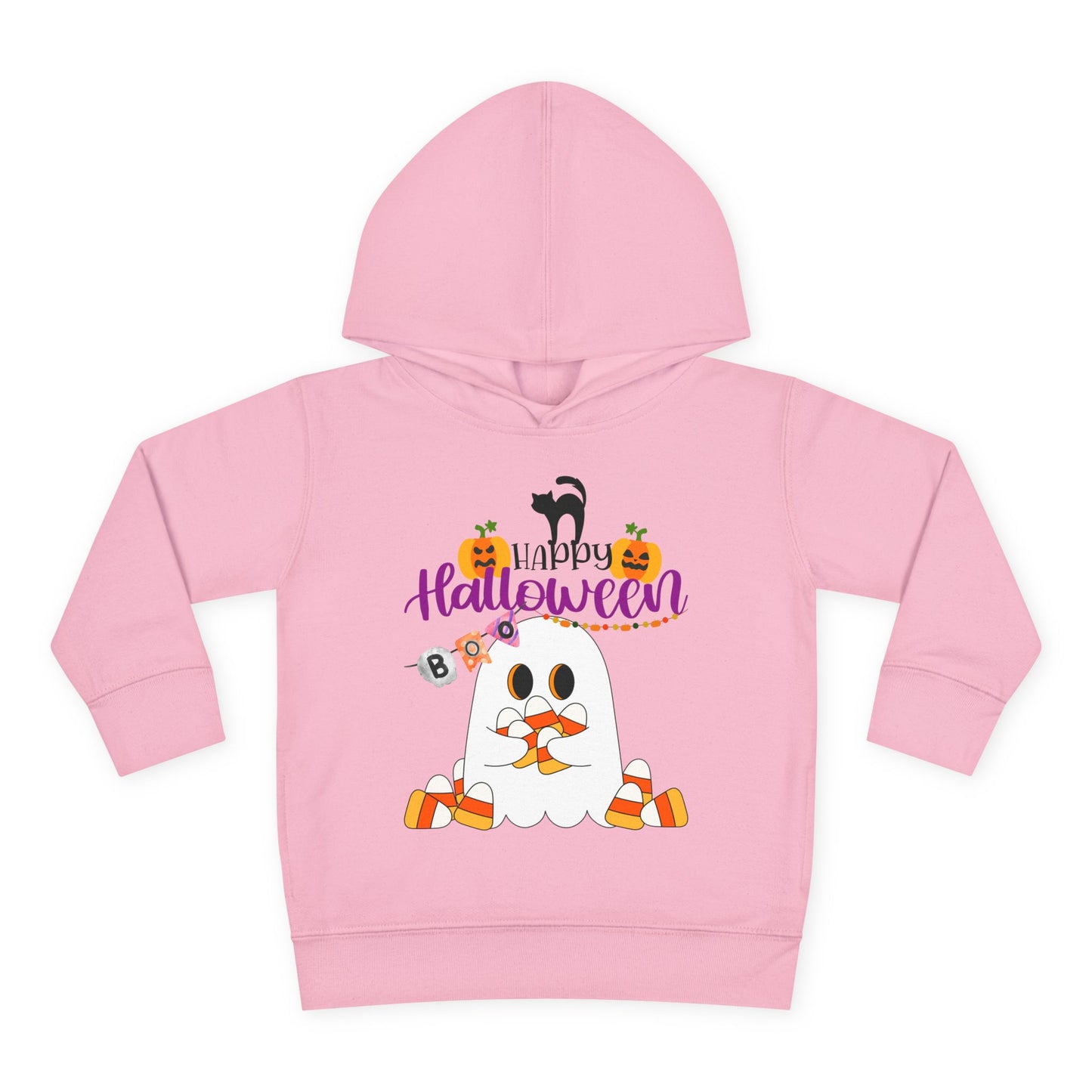 Toddler Candy Ghost Cutie Fleece Hoodie
