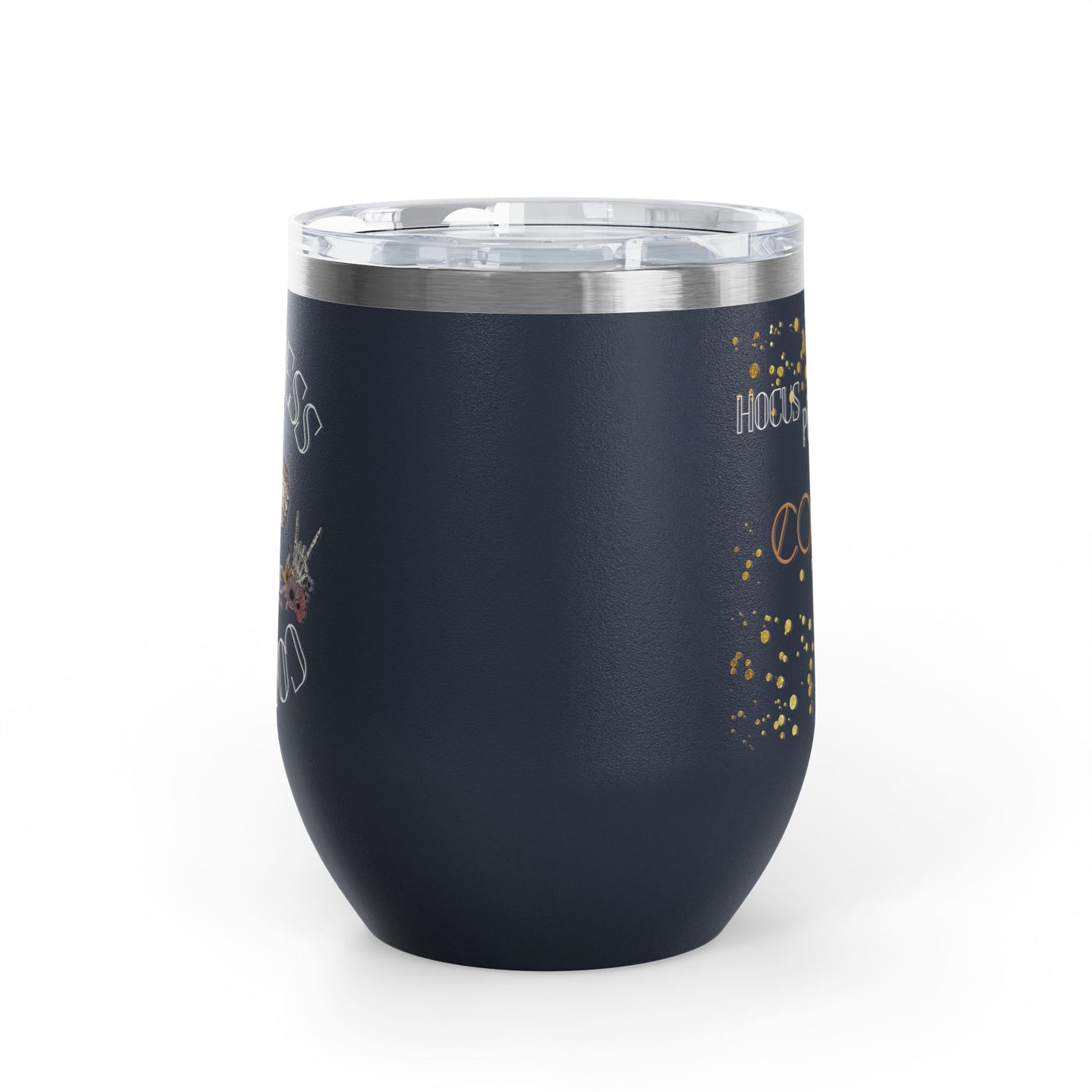 Skull Madness with Flowers Travel Mug 12oz
