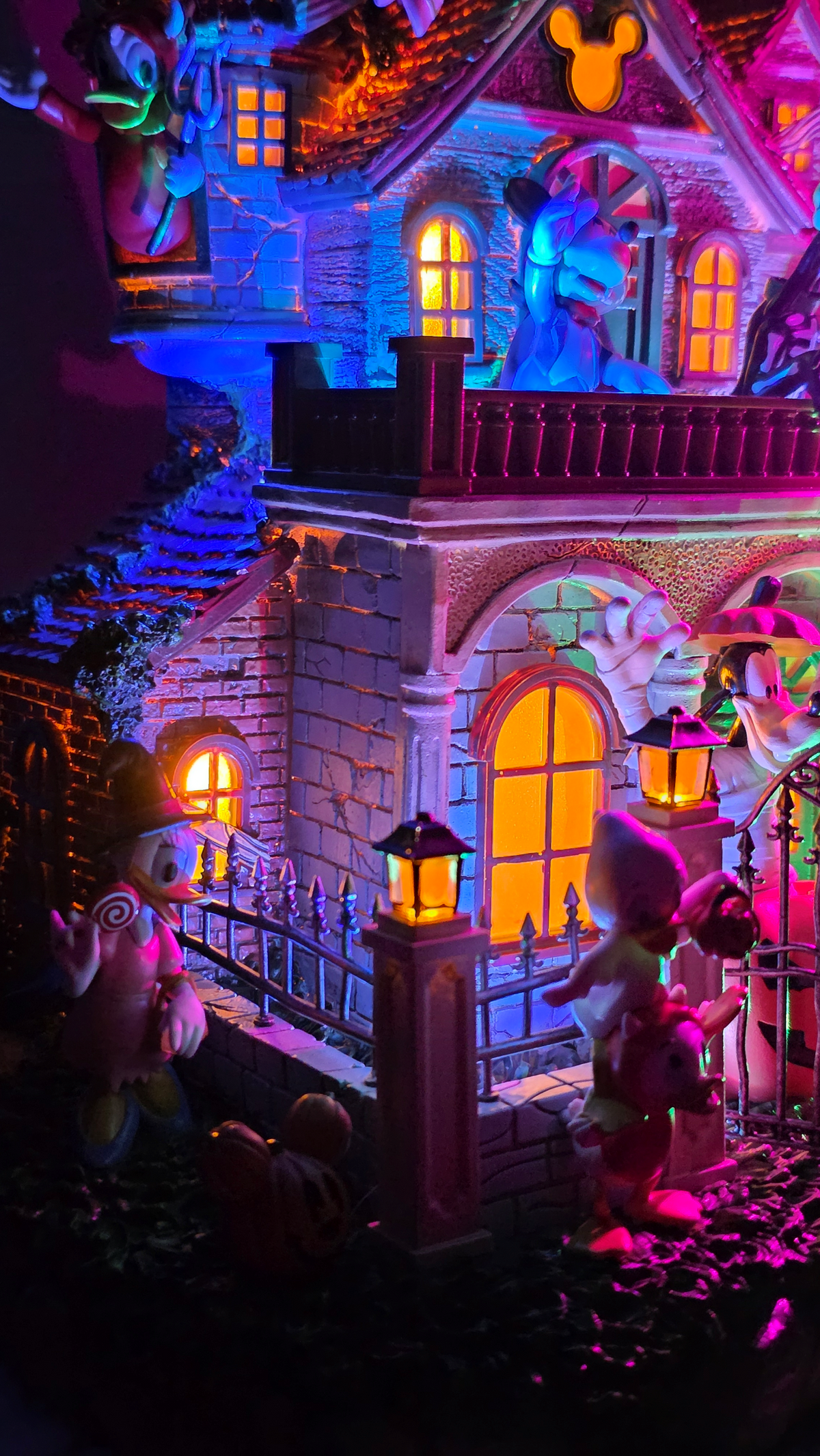 Disney Halloween Party House with Lights and Music