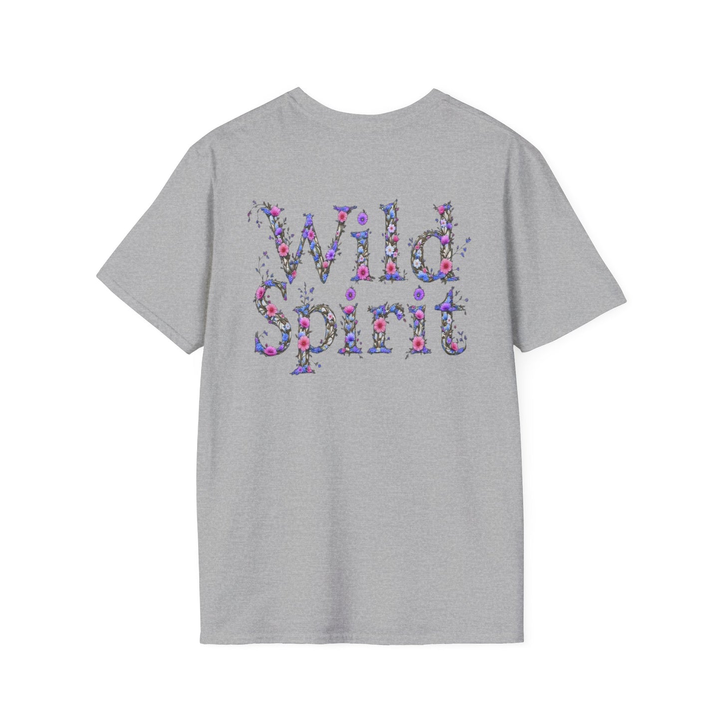 Wild Spirit Butterfly V-Neck Tee for Women