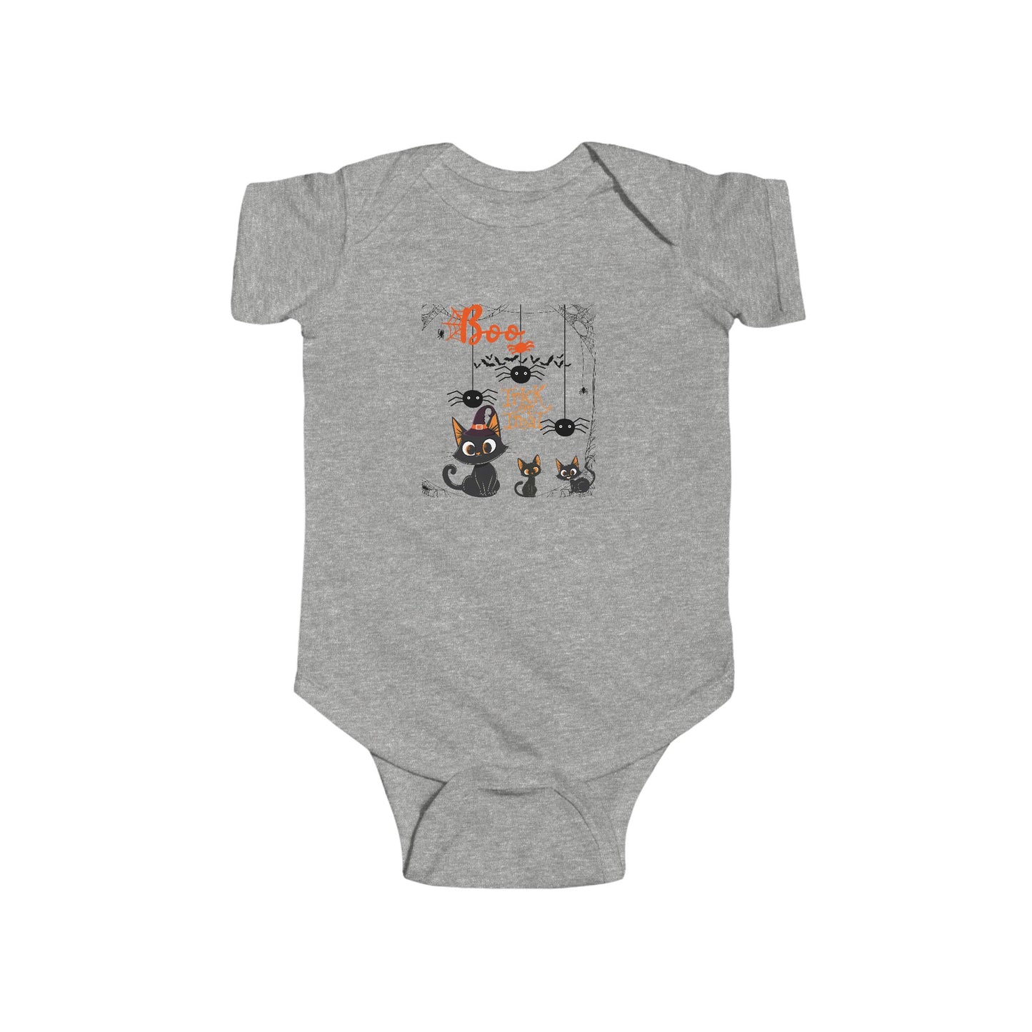 Baby Purr & Scare Short Sleeve Bodysuit