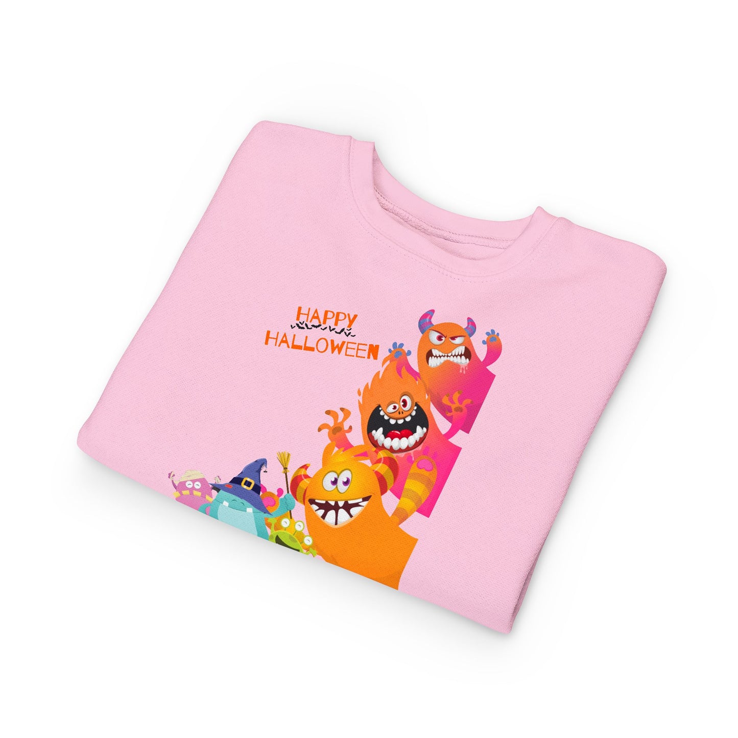 Toddler Happy Halloween Monsters Sweatshirt