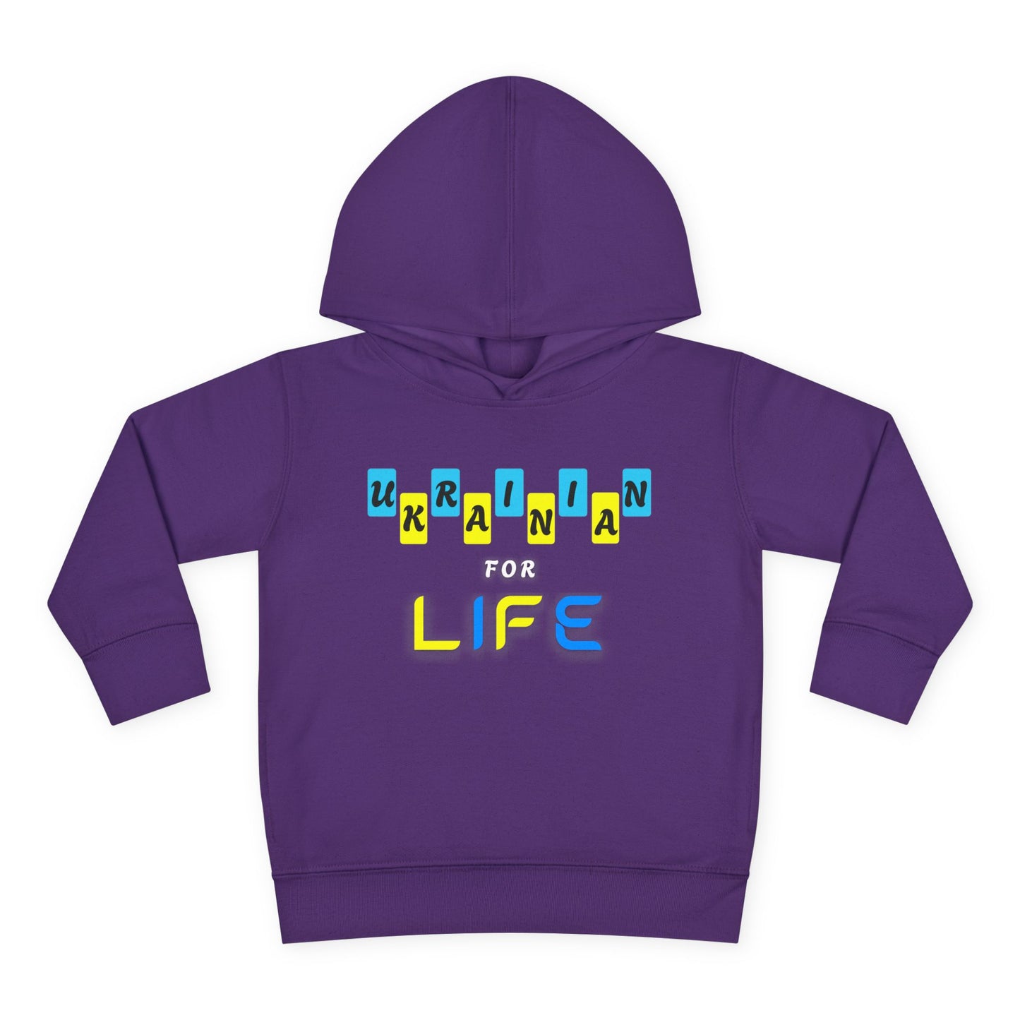 Toddler Ukrainian for Life Fleece Hoodie