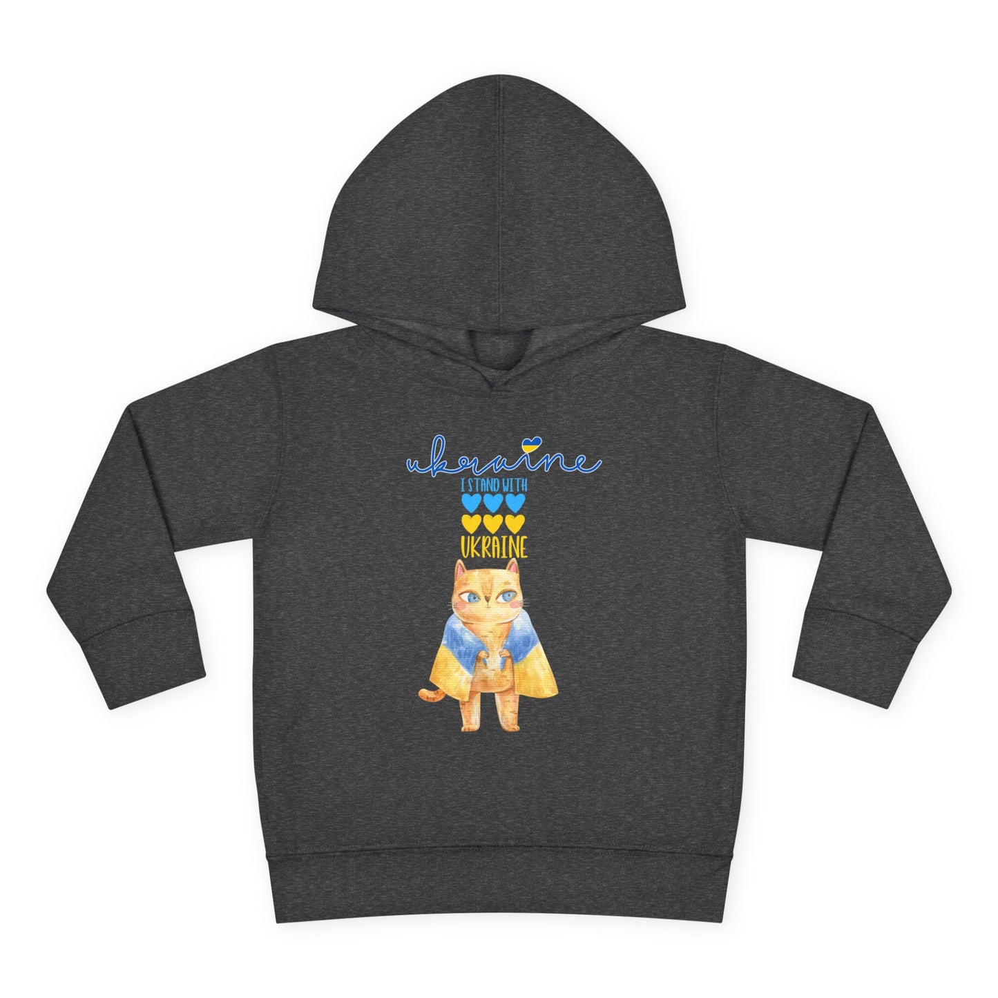 Toddler Pride in Blue & Yellow Fleece Hoodie
