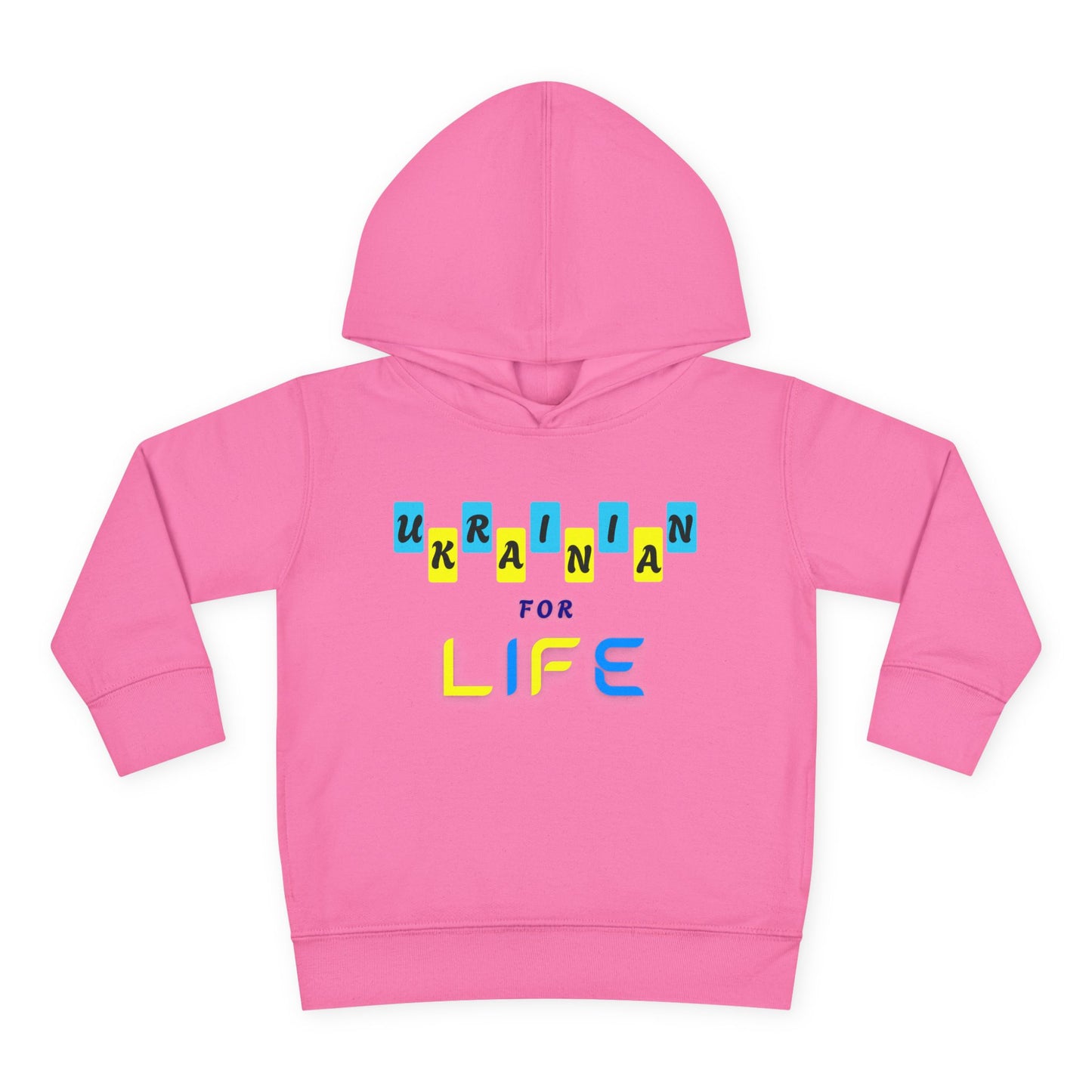 Toddler Ukrainian for Life Fleece Hoodie