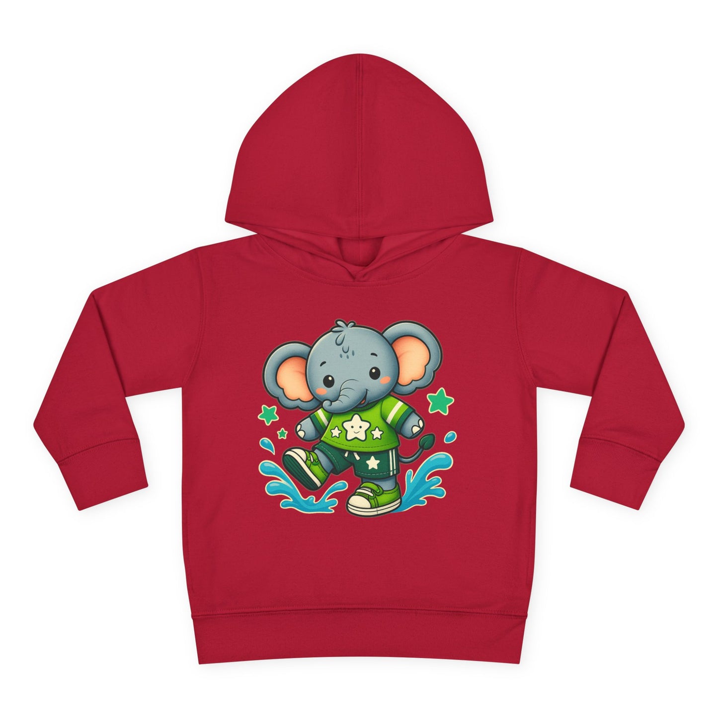 Toddler Splash & Dash Elephants Fleece Hoodie