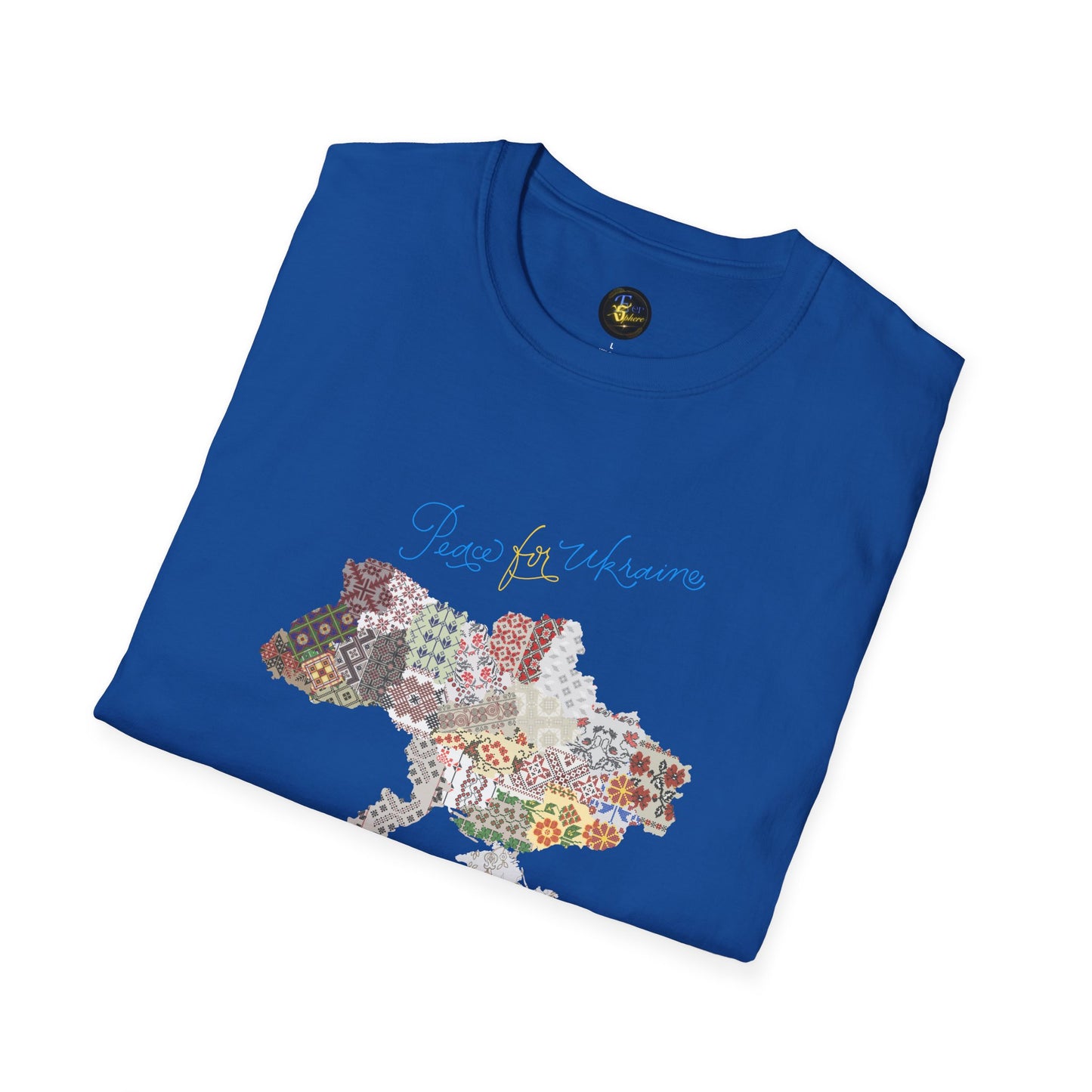 Peace in Every Stitch - Unisex Cotton T-Shirt