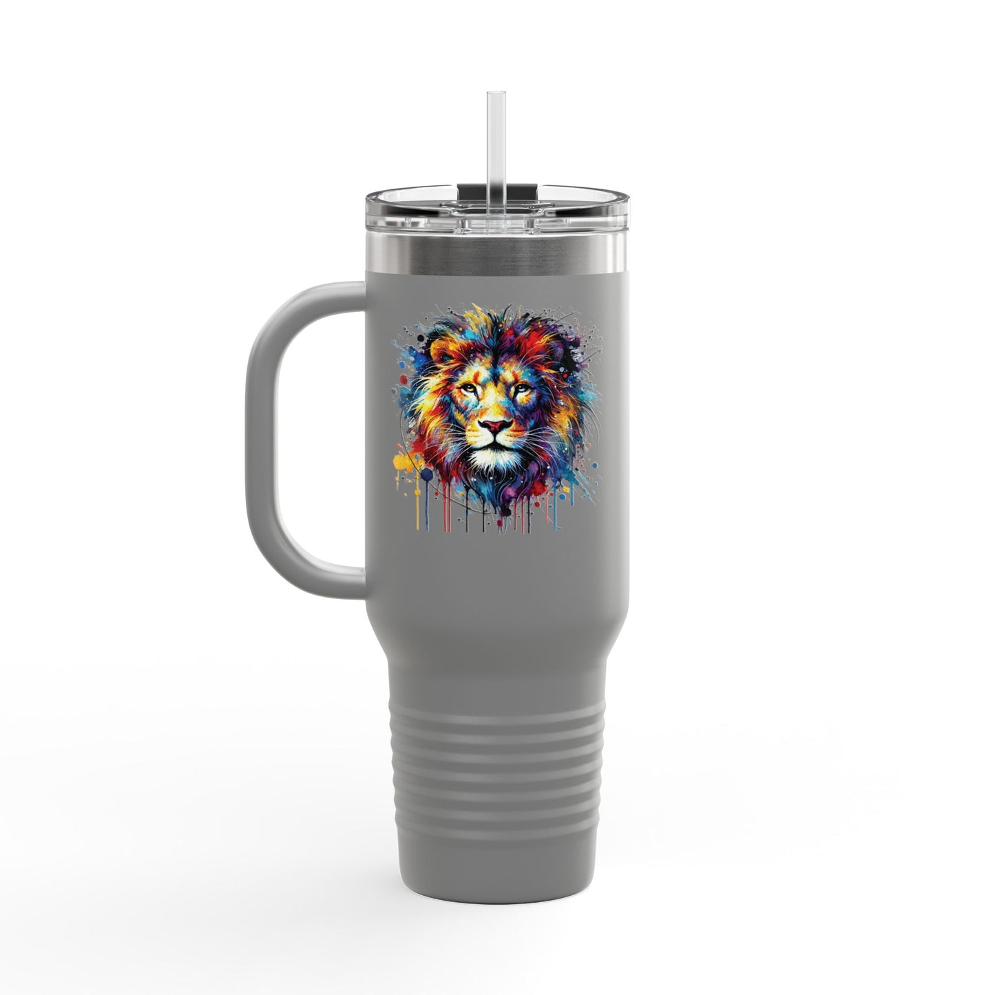 Lviv UA Vibrant Insulated Travel Mug, 40 oz