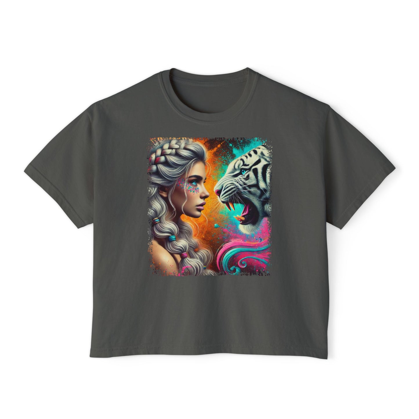 PERSONALIZE Uncaged Resolve - Oversized Boxy Fit Graphic T-shirt