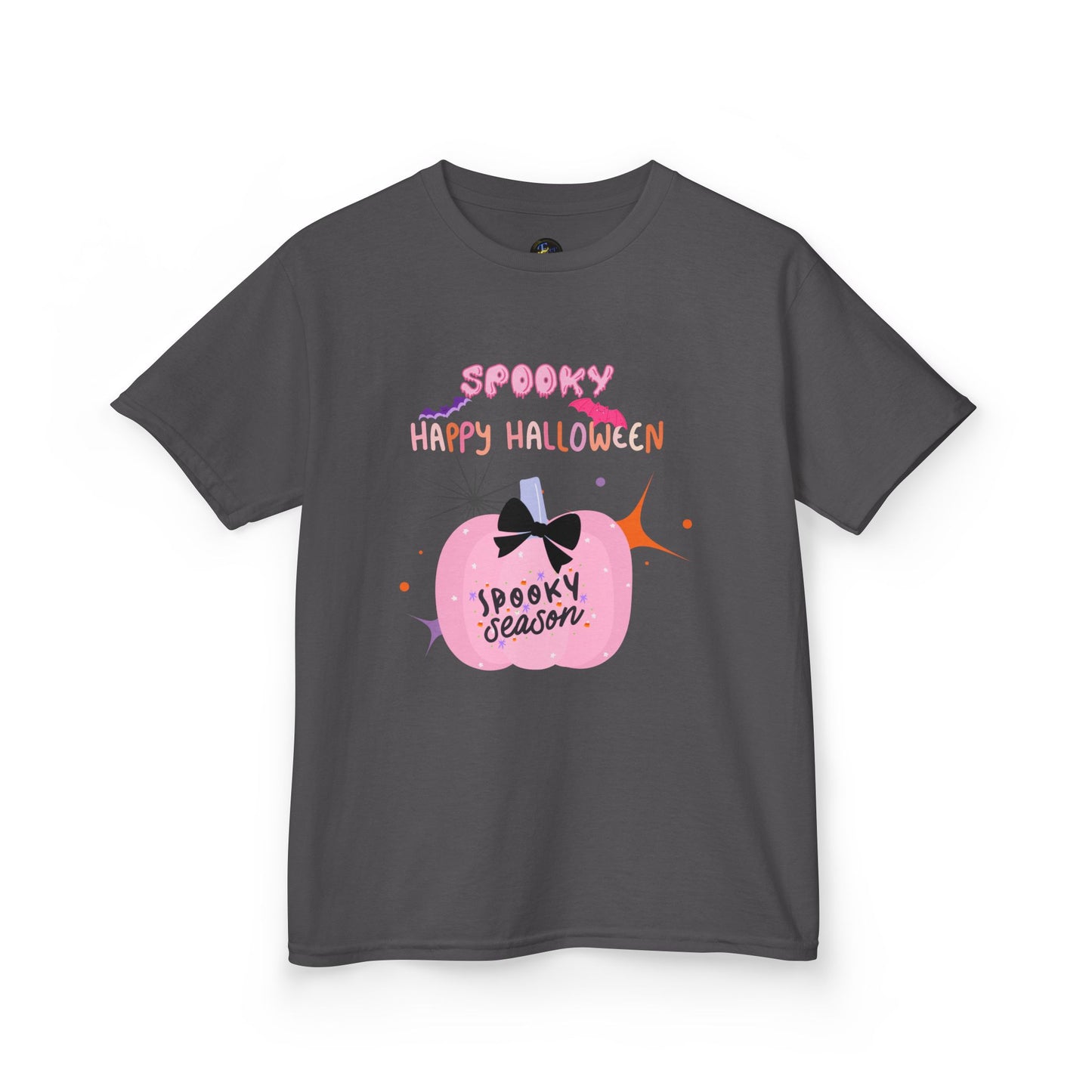 Kids Pretty in Pink Spooky Season Tee