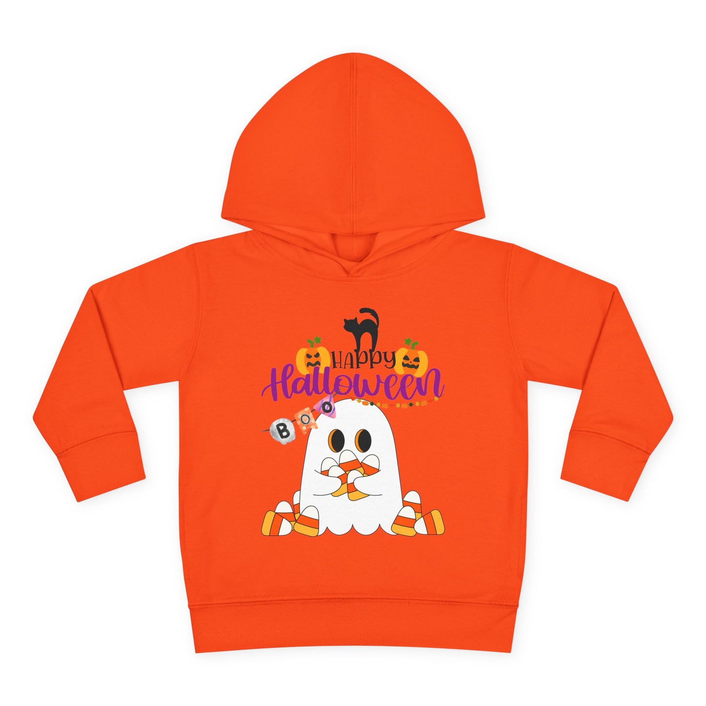 Toddler Candy Ghost Cutie Fleece Hoodie