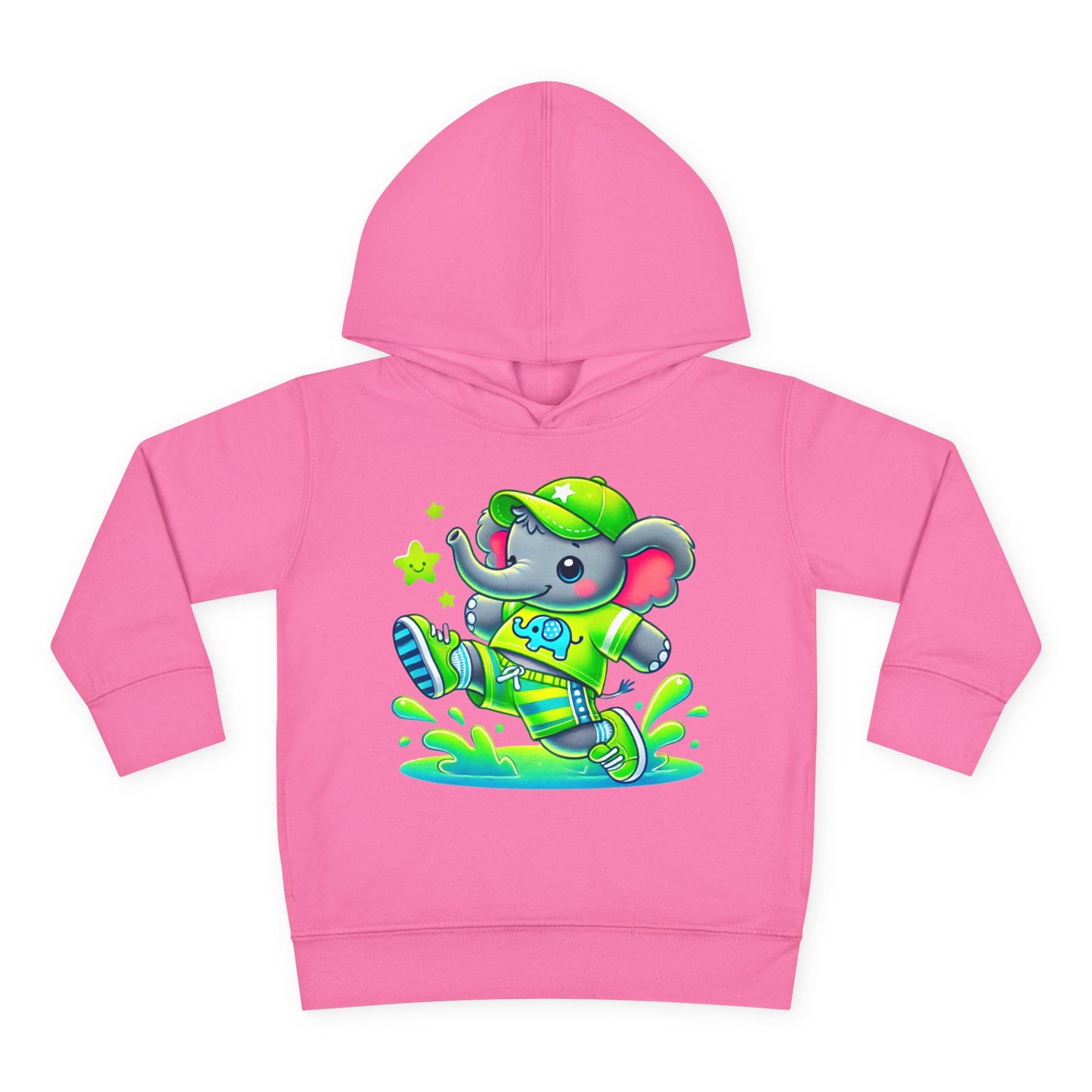 Toddler Bright Stars & Big Smiles Fleece Hoodie