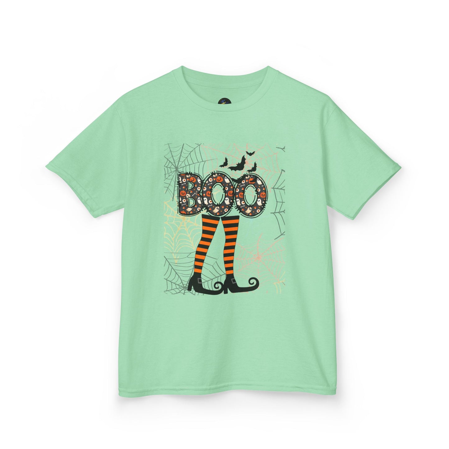 Kids Boo Crew Witch Feet Graphic Tee