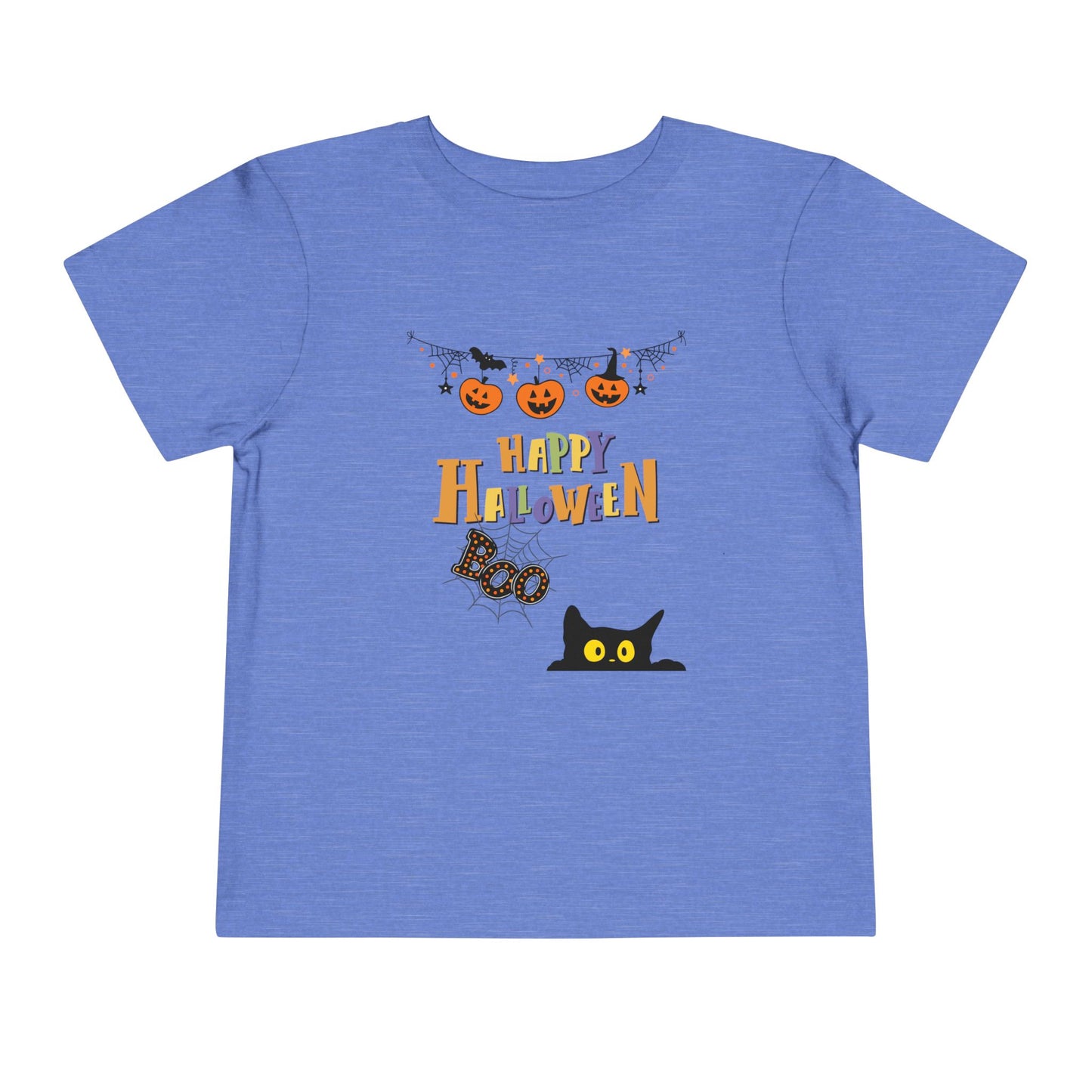 Toddler Black Cat & Pumpkin Patch Tee