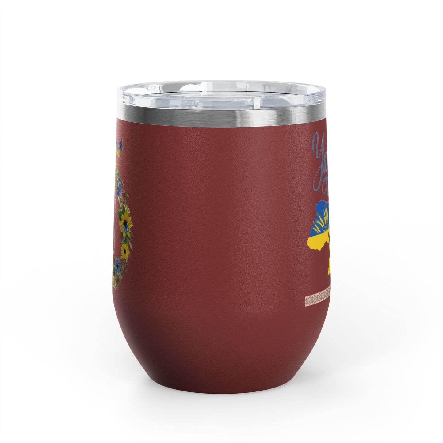 Heart of Ukraine Travel Mug Size 12oz