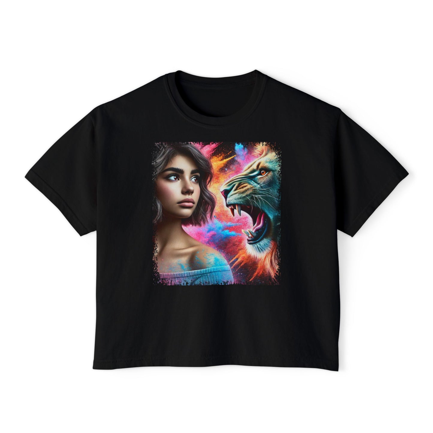 PERSONALIZE Daughter of the Wild - Oversized Boxy Fit Graphic T-shirt
