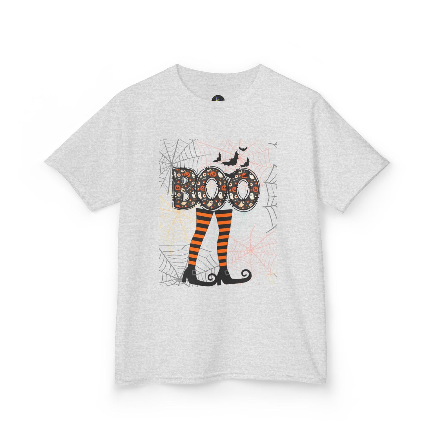 Kids Boo Crew Witch Feet Graphic Tee