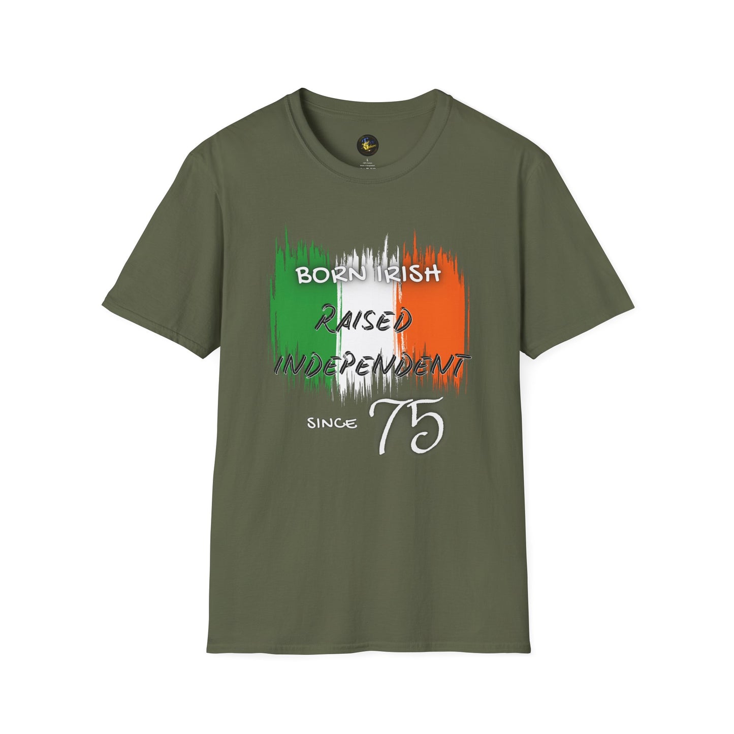 PERSONALIZE Born Irish Unisex Cotton T-Shirt - Independent Spirit Tee