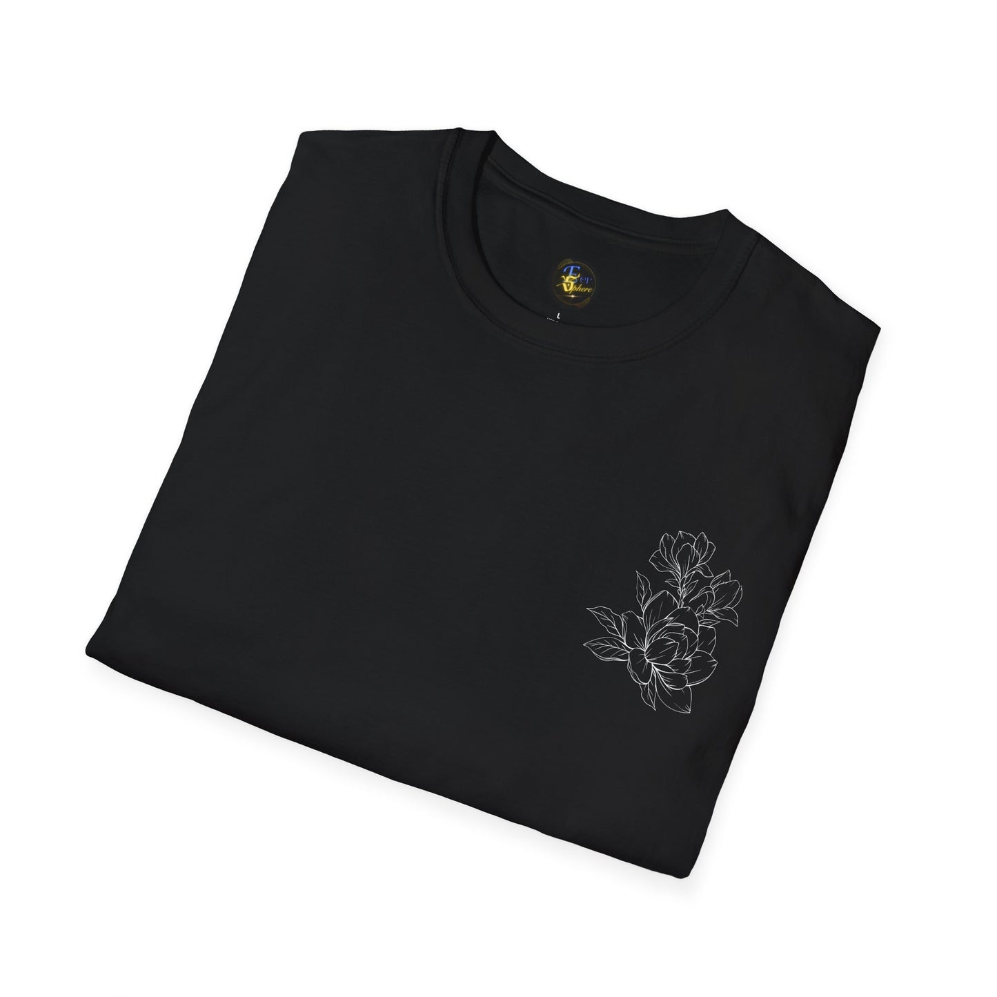 Wild Spirit Butterfly V-Neck Tee for Women
