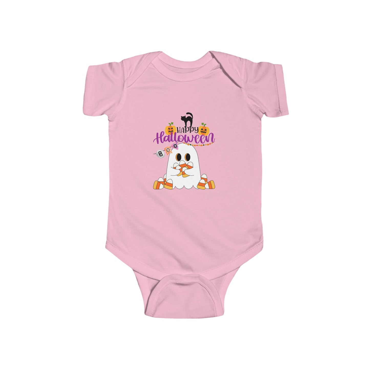 Baby Candy Ghost Cutie Short Sleeve Bodysuit