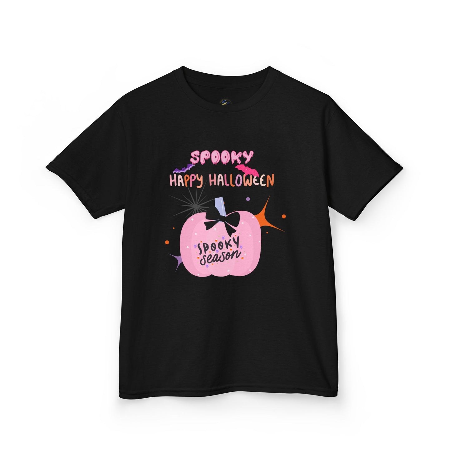Kids Pretty in Pink Spooky Season Tee