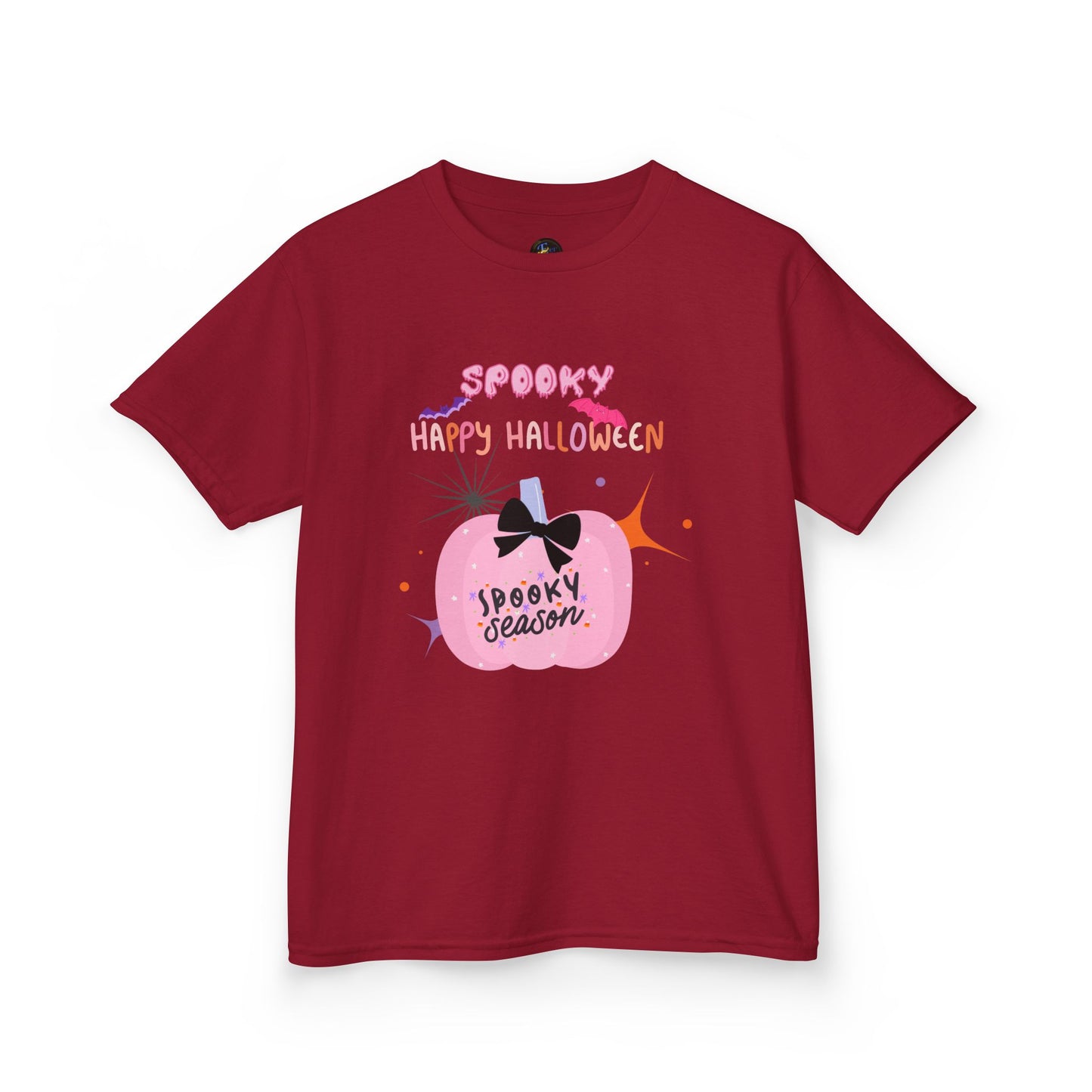 Kids Pretty in Pink Spooky Season Tee