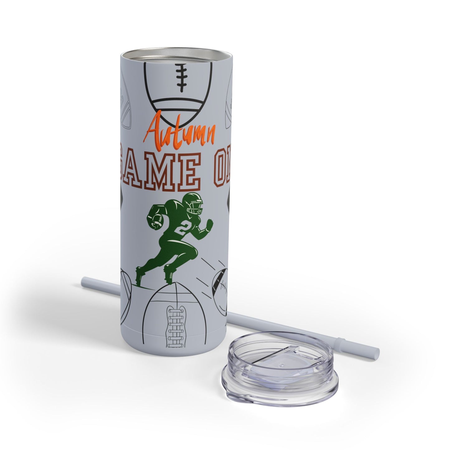 Football Season Matte Tumbler, 20oz