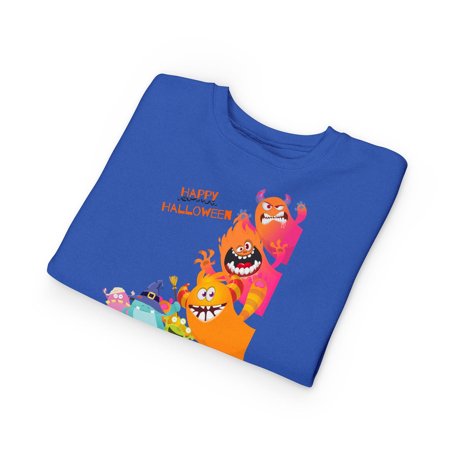 Toddler Happy Halloween Monsters Sweatshirt