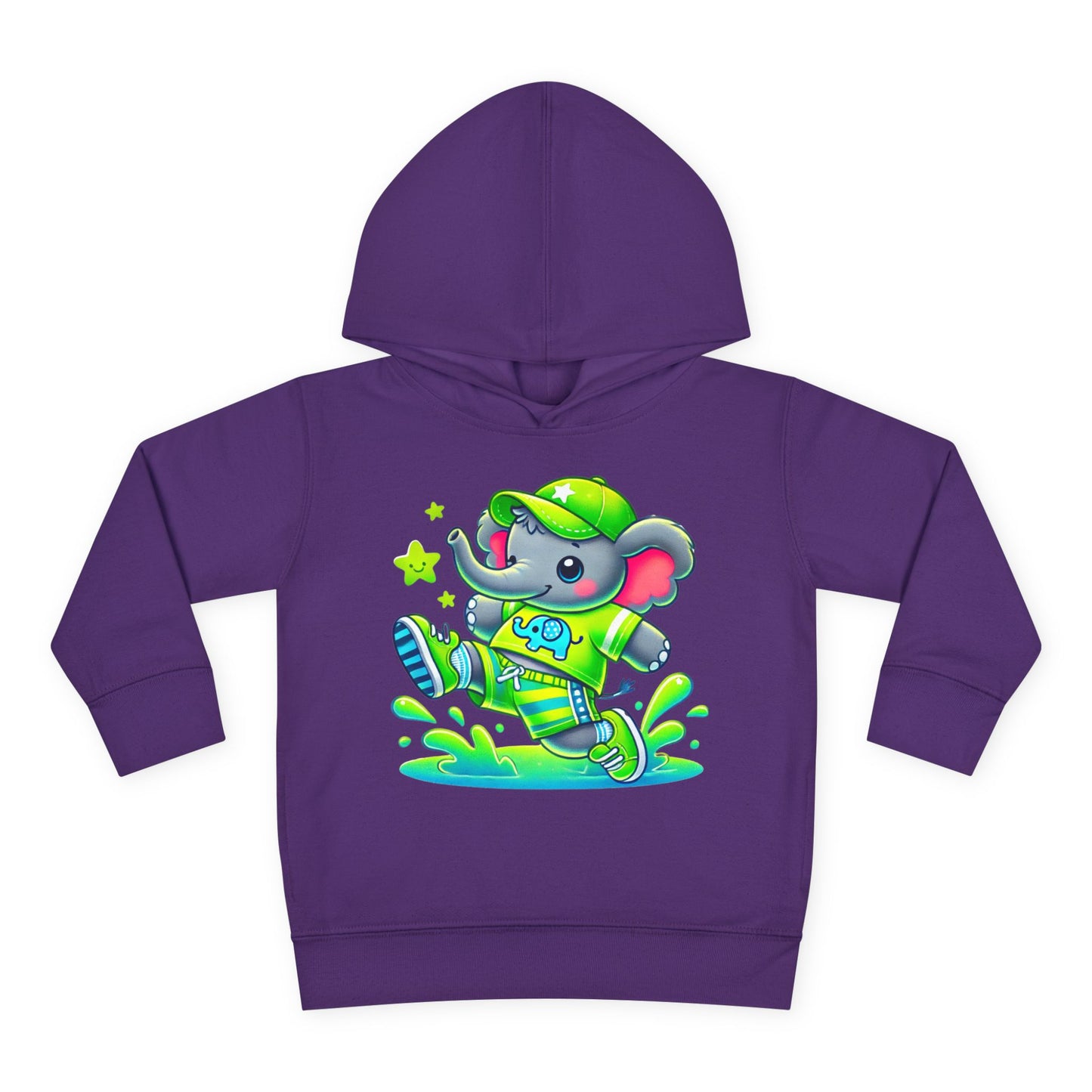Toddler Bright Stars & Big Smiles Fleece Hoodie