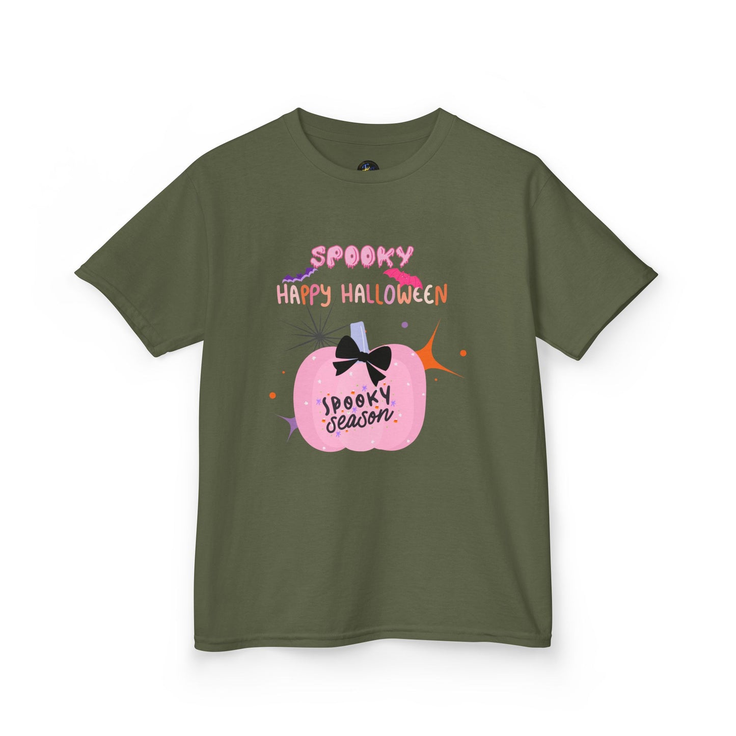 Kids Pretty in Pink Spooky Season Tee