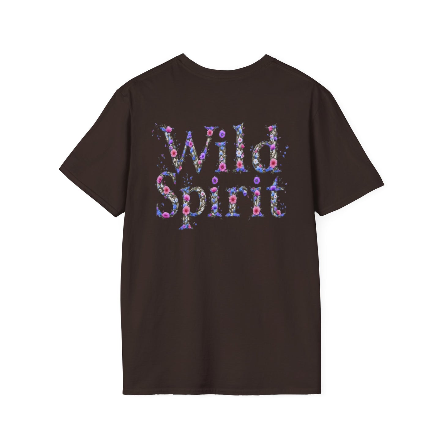 Wild Spirit Butterfly V-Neck Tee for Women