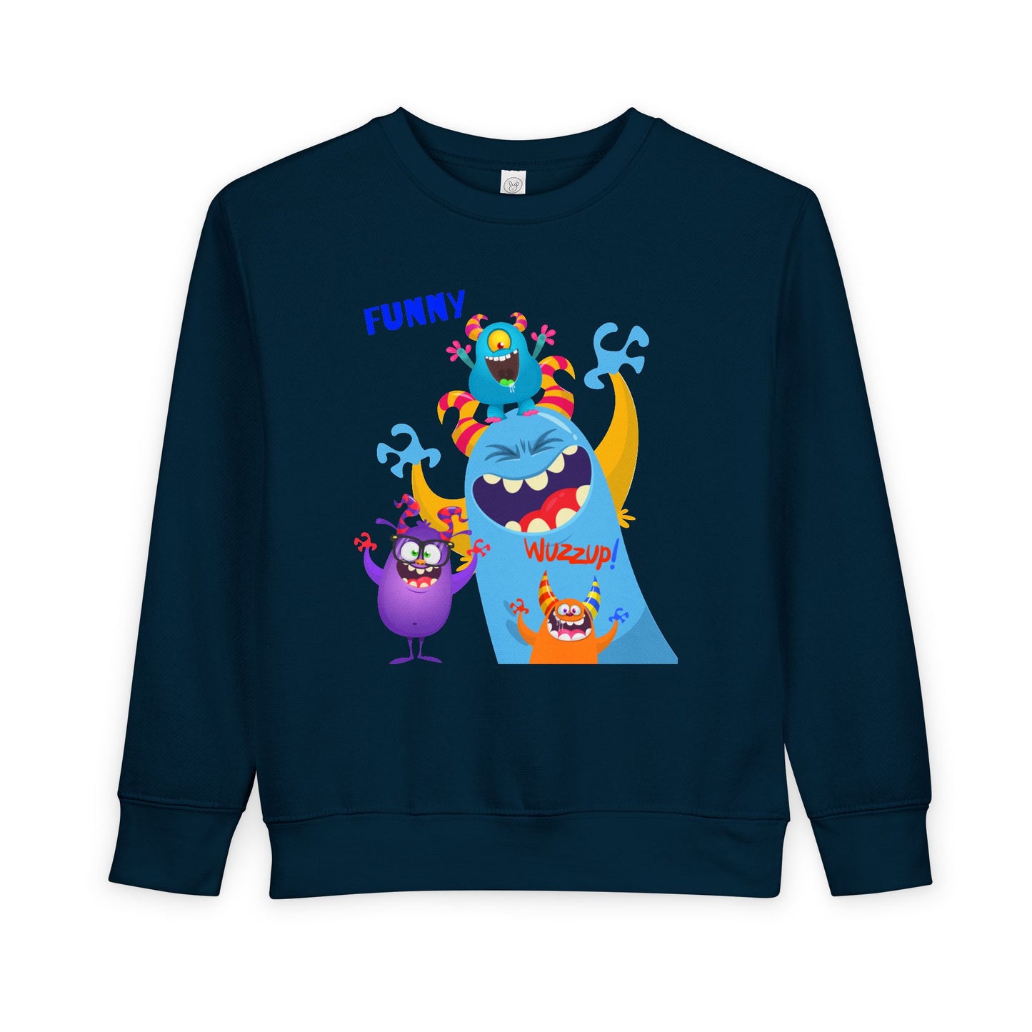 Toddler Funny Monsters Sweatshirt