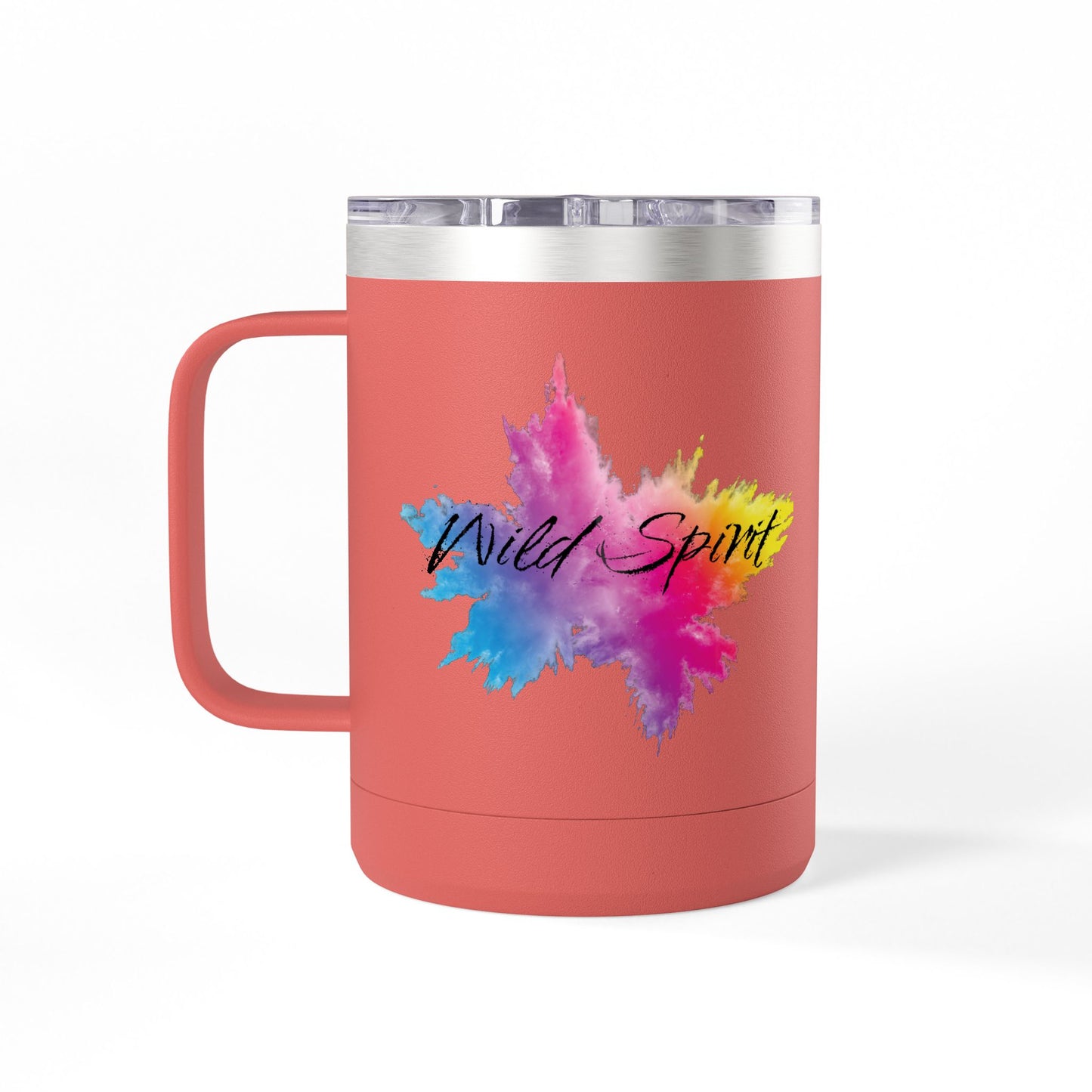 Ukrainian Wild Spirit Girl Mug Tumbler, 15oz