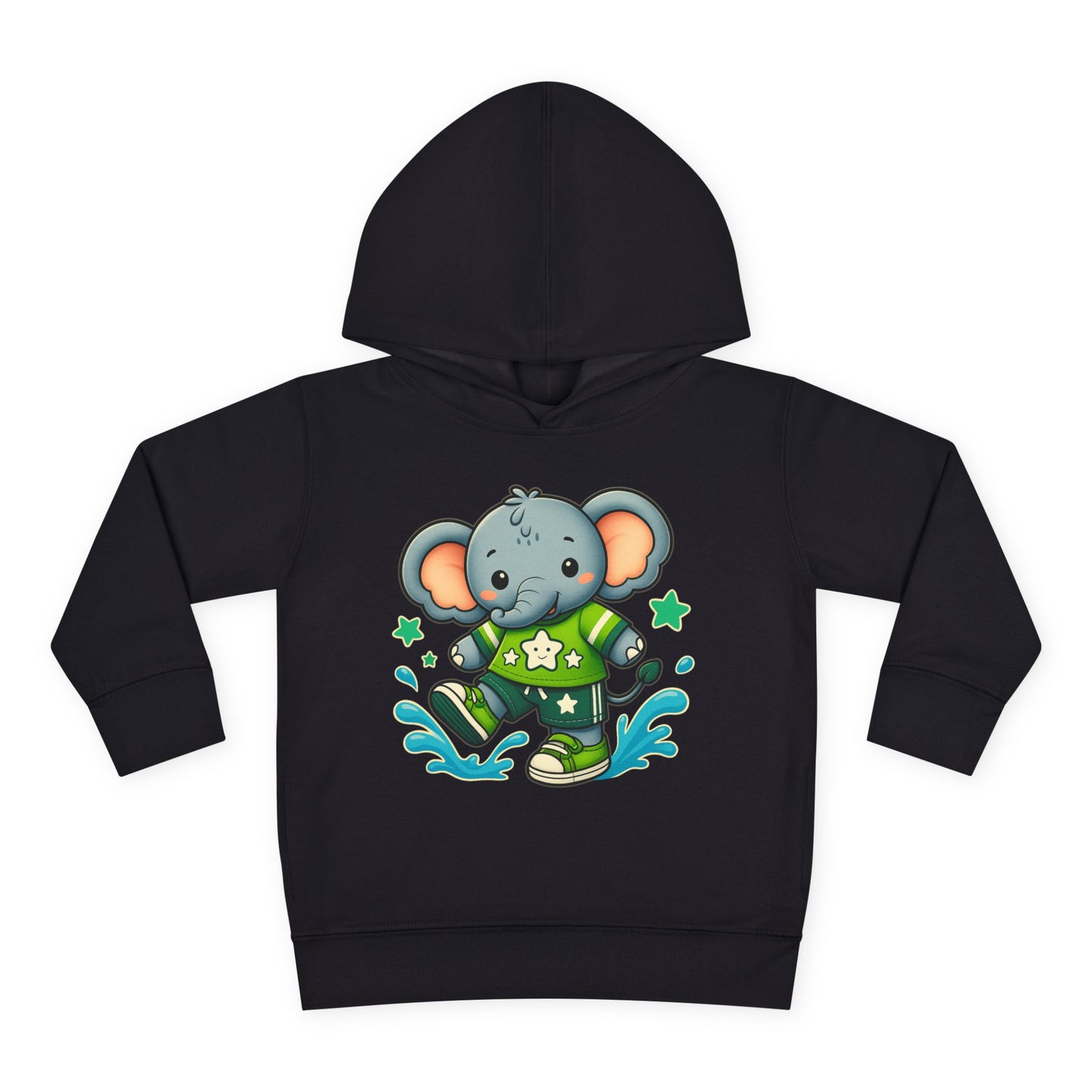 Toddler Splash & Dash Elephants Fleece Hoodie