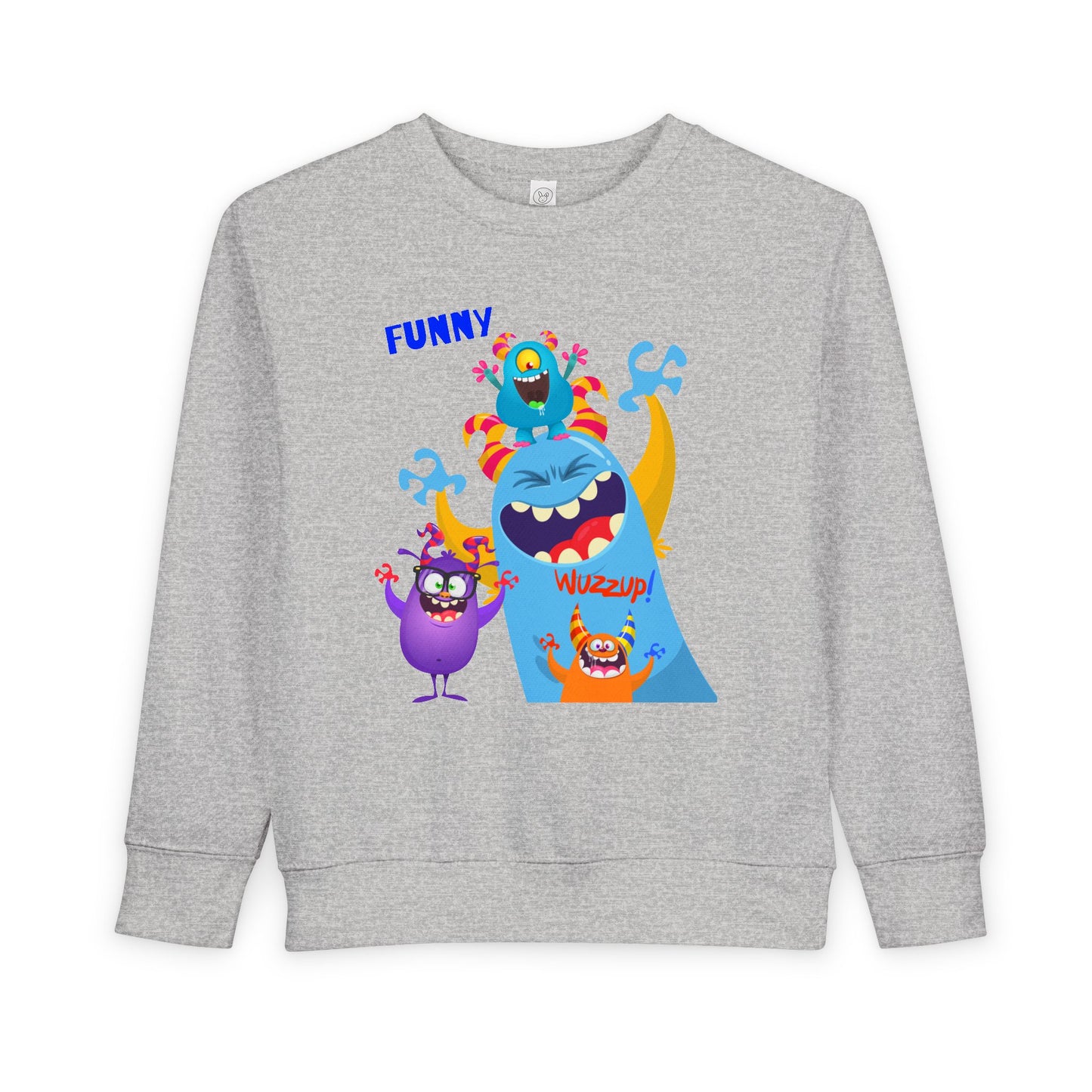 Toddler Funny Monsters Sweatshirt