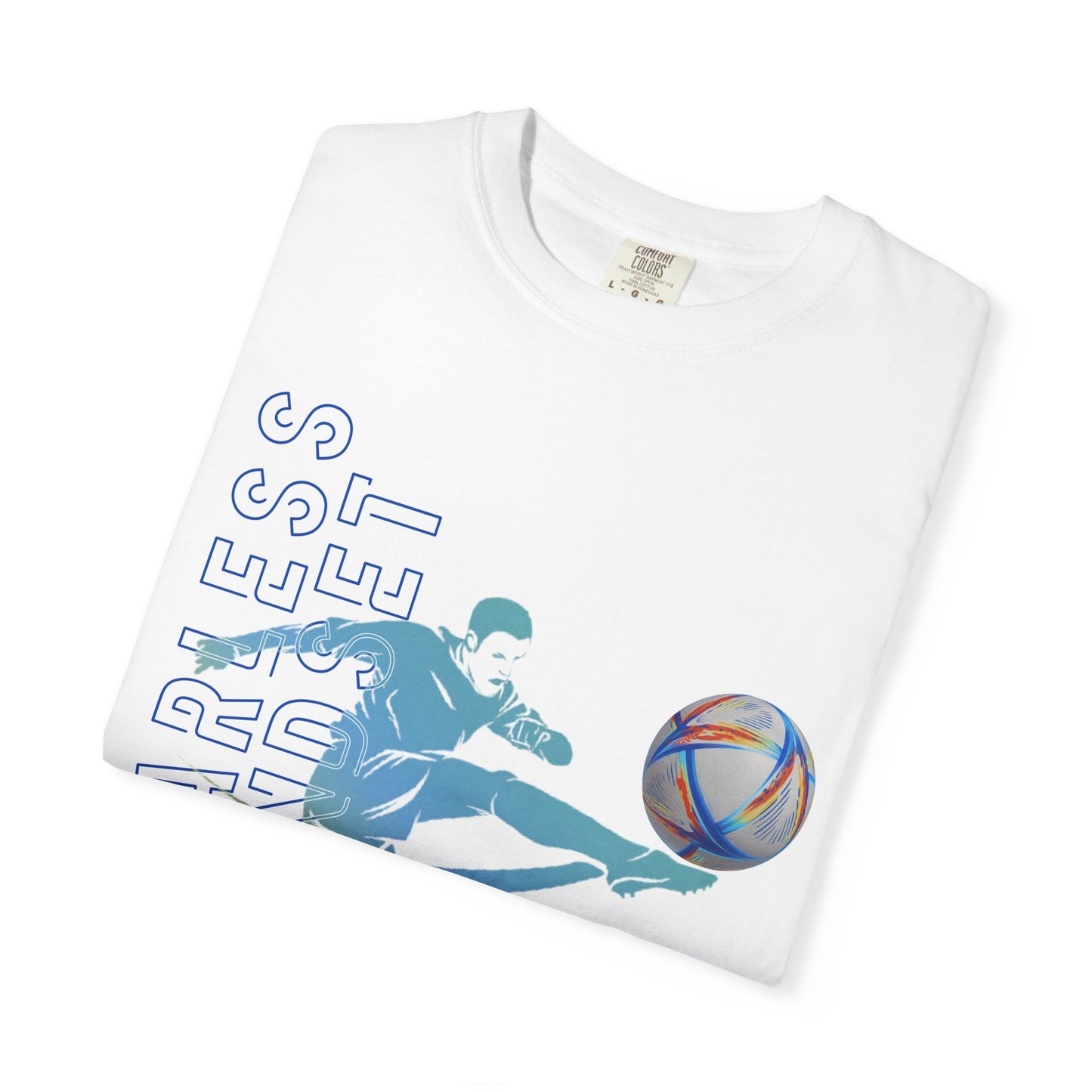 Unisex Soccer Turbo Blaze Garment-Dyed T-shirt