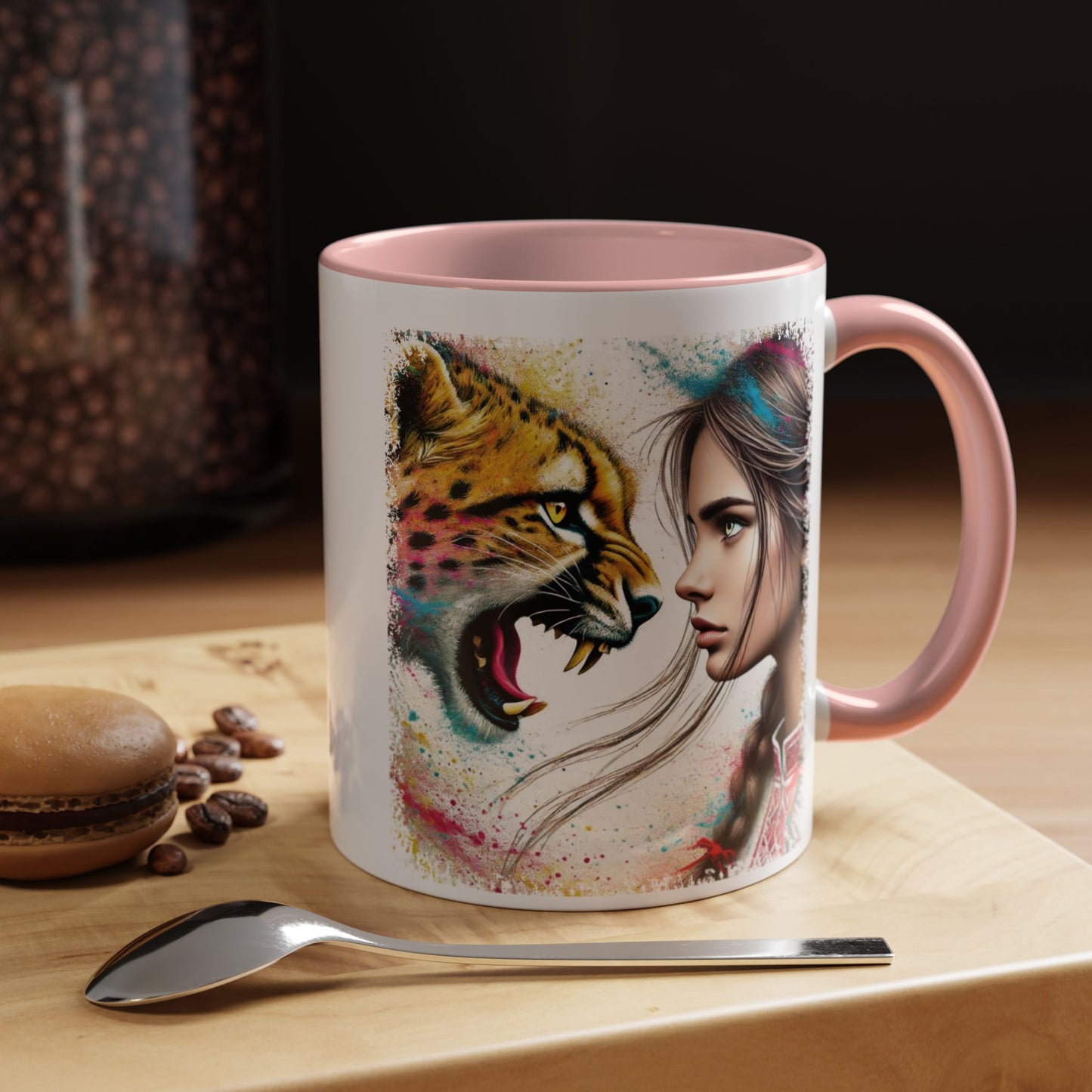 Ukrainian Wild Spirit Girl Mug Size 11oz, 15oz