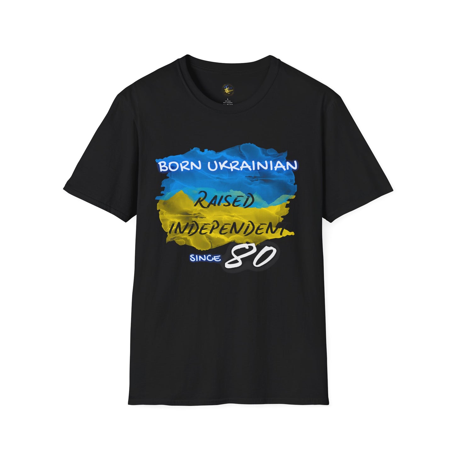 PERSONALIZE Born Ukrainian Unisex Cotton T-Shirt - Independent Spirit Tee