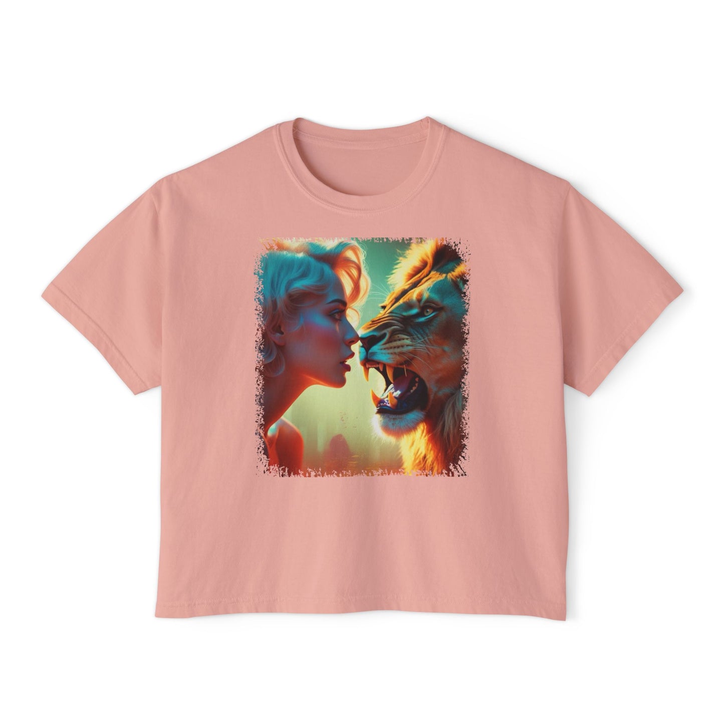 PERSONALIZE Eyes of the Unshaken - Oversized Boxy Fit Graphic T-shirt