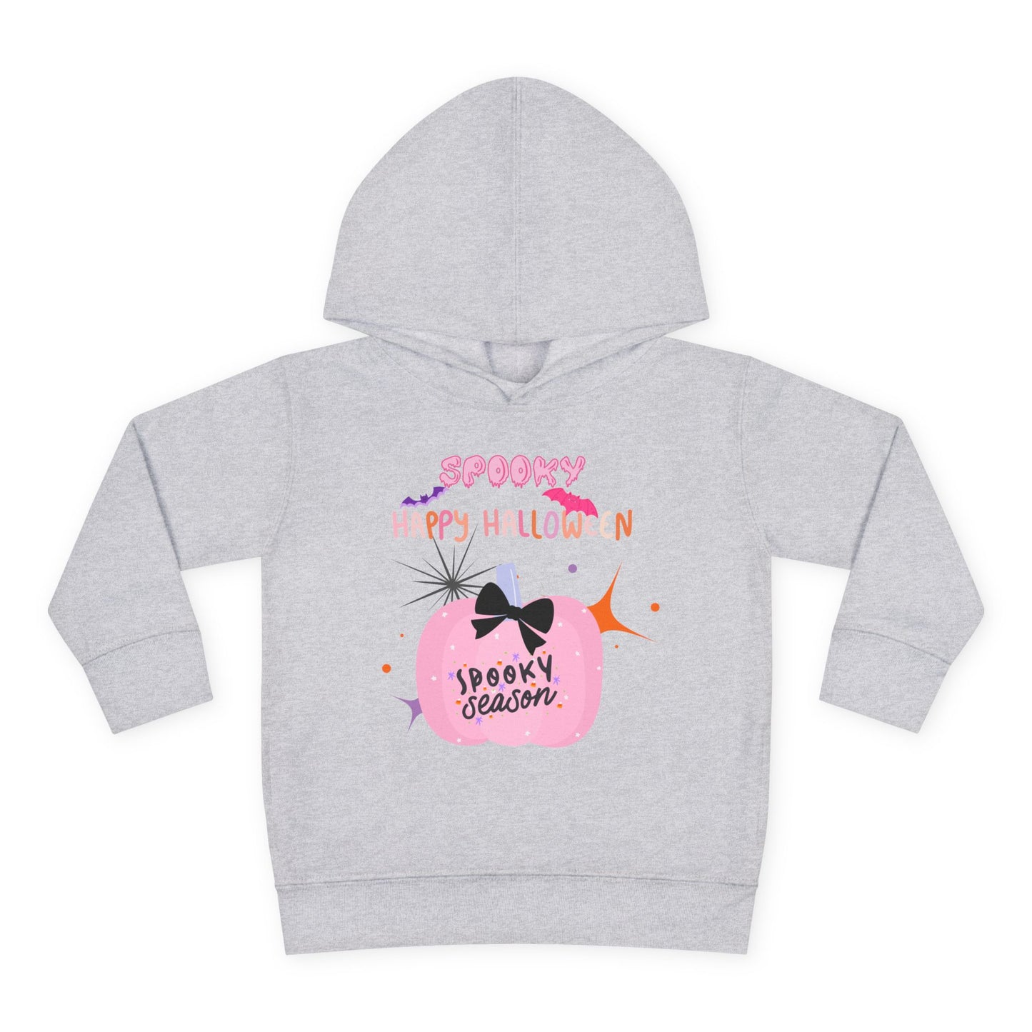 Toddler Pretty in Pink Spooky Season Fleece Hoodie