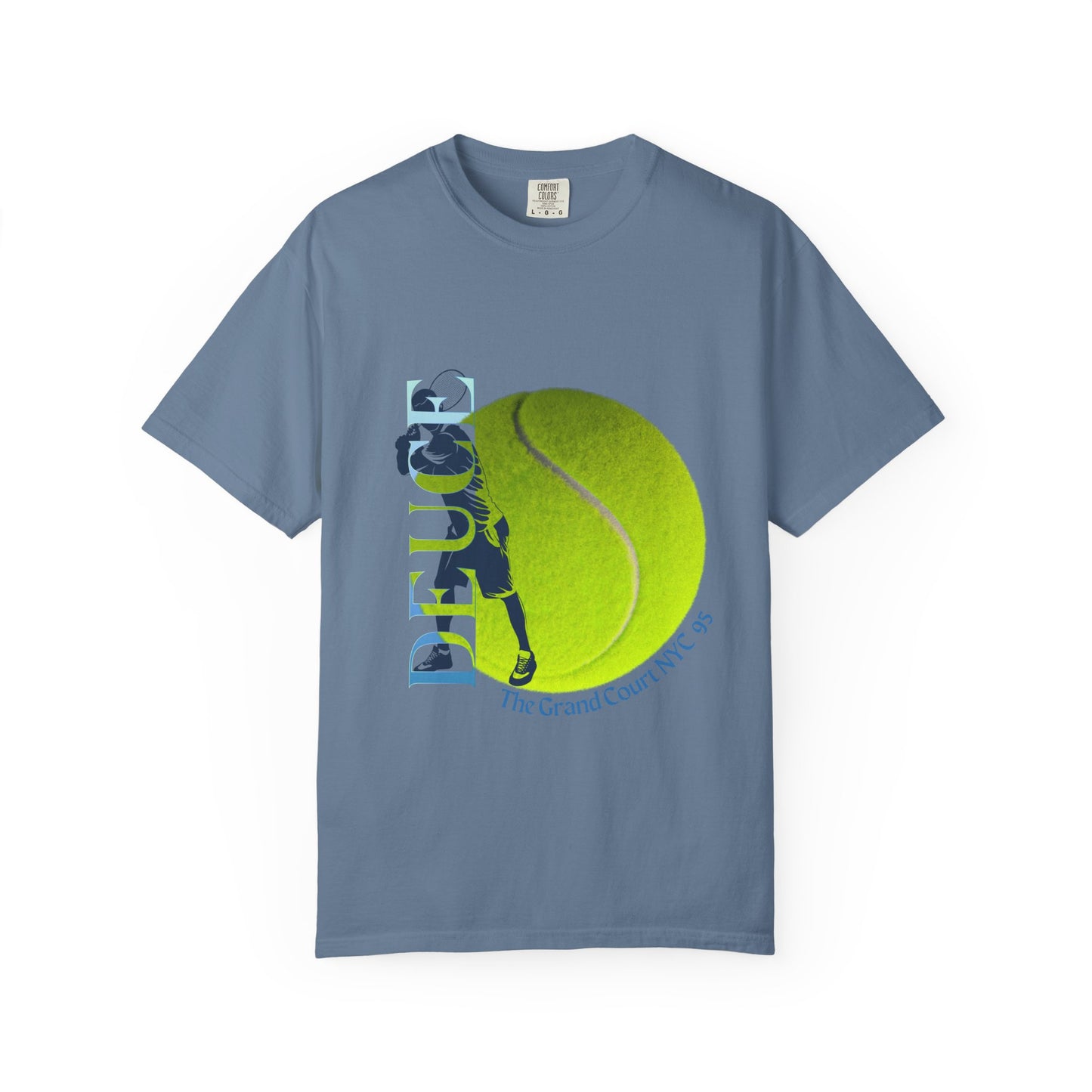 PERSONALIZE Tennis Power Play Garment-Dyed T-shirt