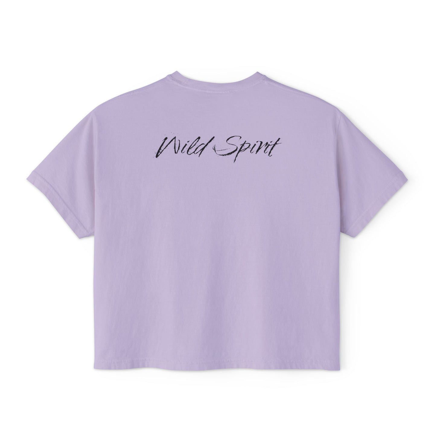 PERSONALIZE Fierce Stillness - Oversized Boxy Fit Graphic T-shirt