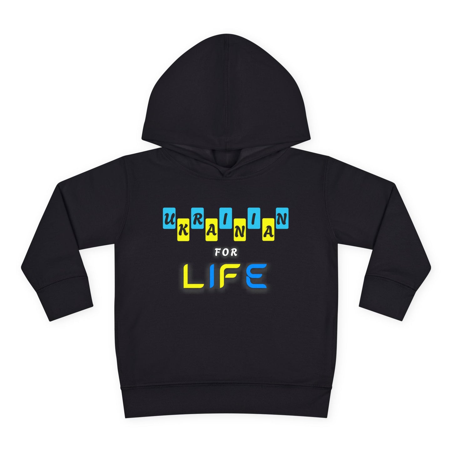 Toddler Ukrainian for Life Fleece Hoodie