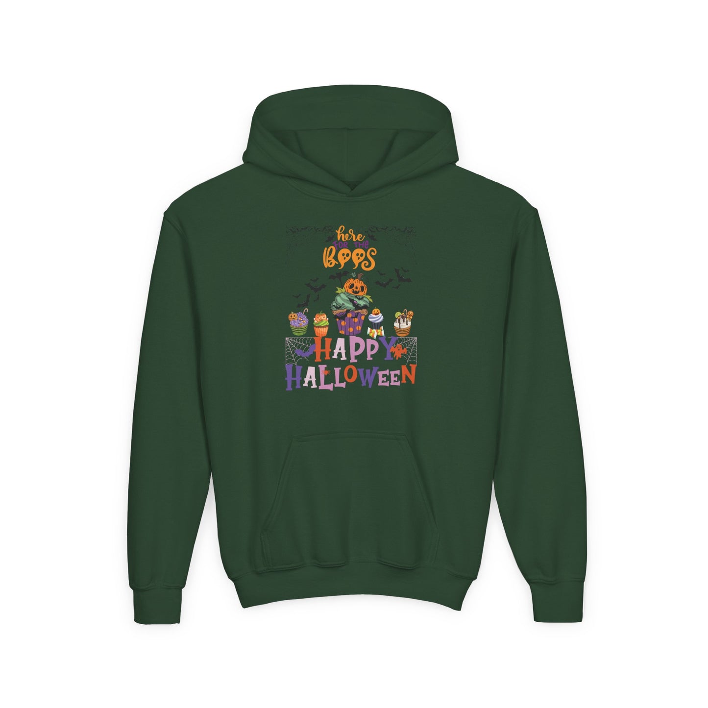 Kids Cupcake Crawler Heavy Blend Cozy Hoodie