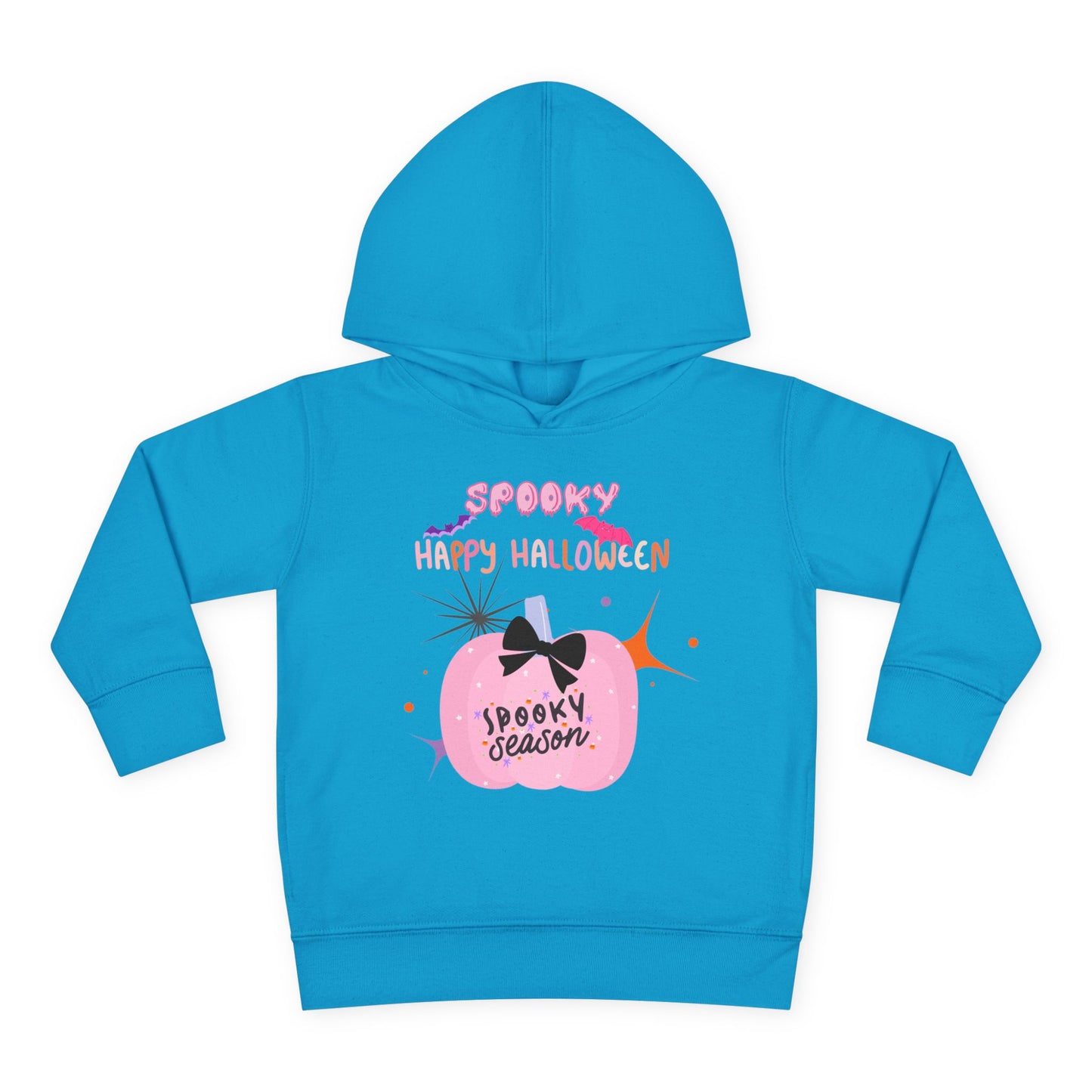 Toddler Pretty in Pink Spooky Season Fleece Hoodie