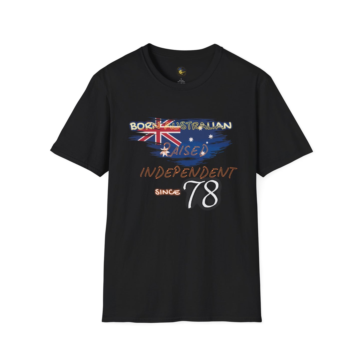 PERSONALIZE Born Australian Unisex Cotton T-Shirt - Independent Spirit Tee