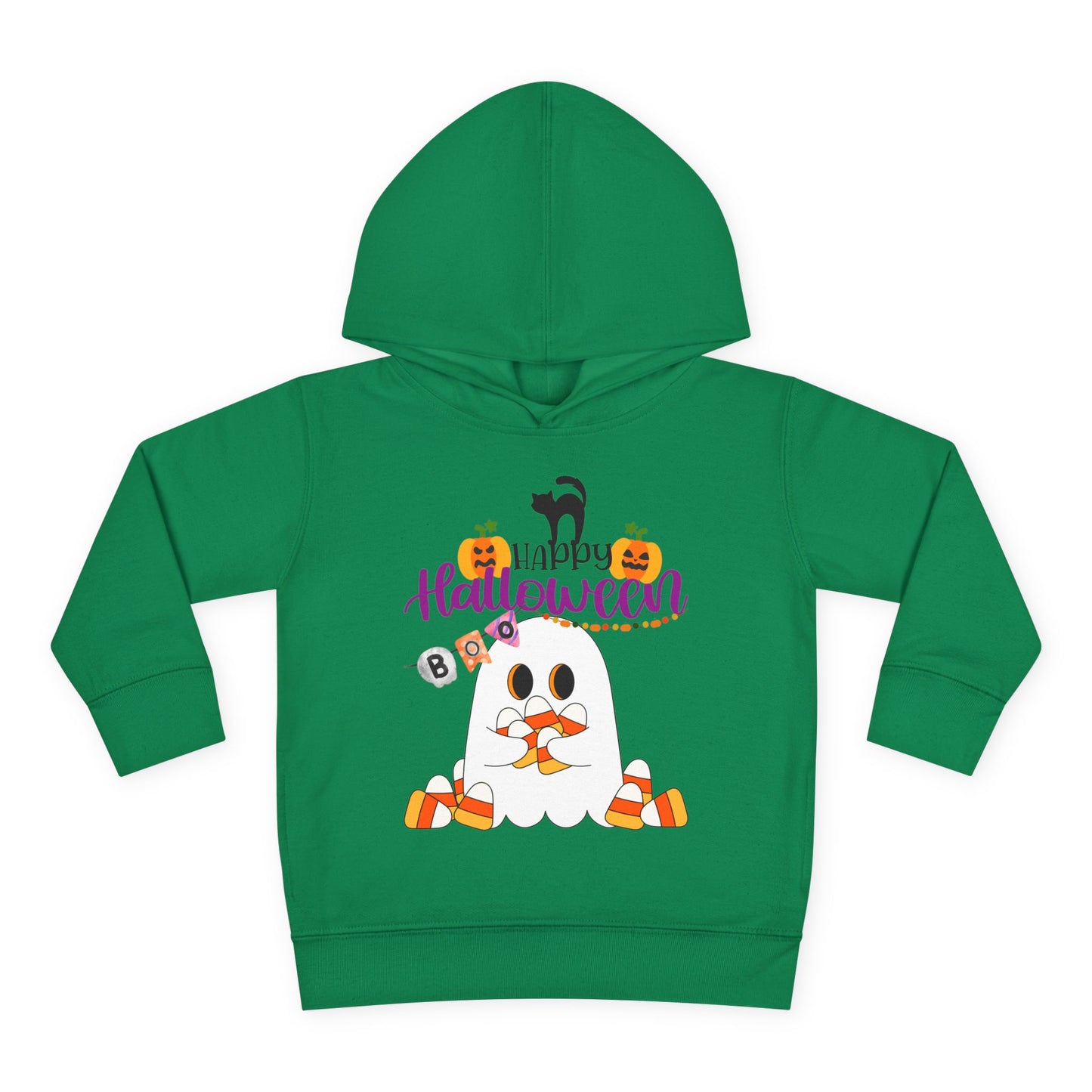 Toddler Candy Ghost Cutie Fleece Hoodie