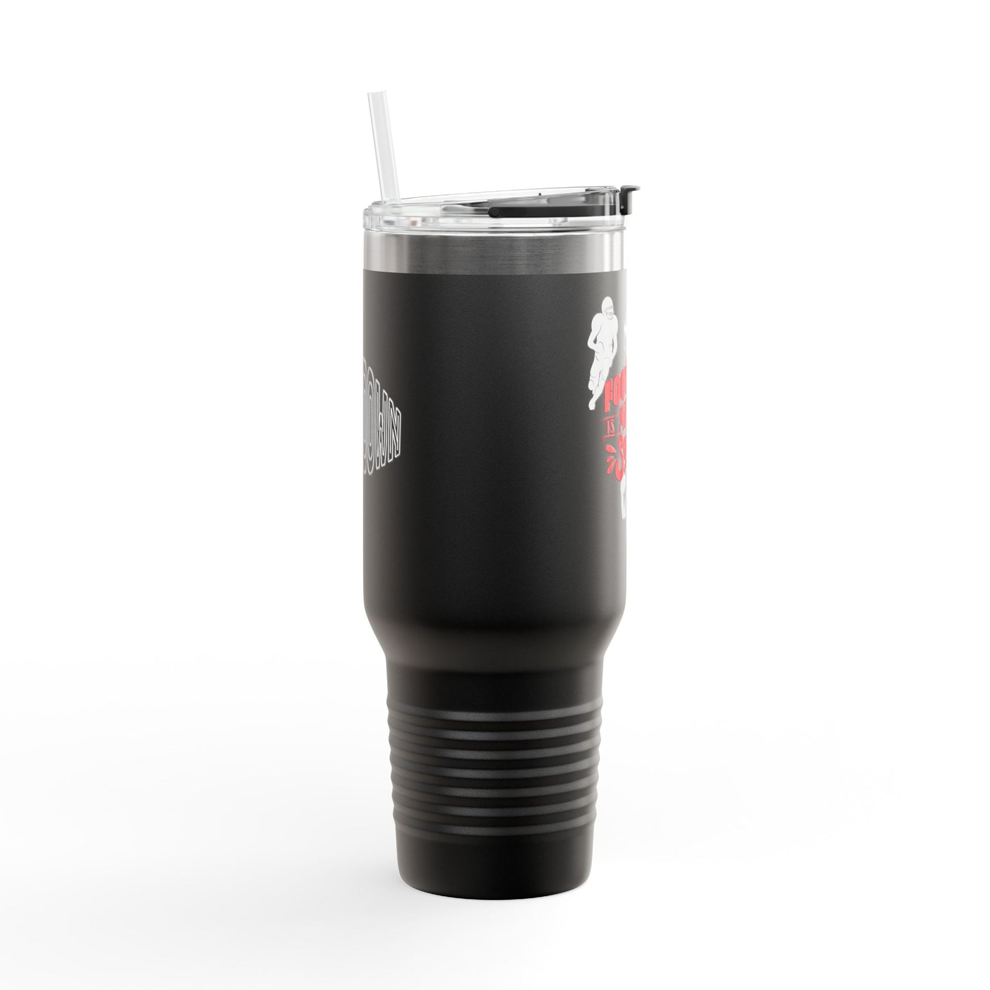 Football Season Touchdown Sporty Insulated Travel Mug, 40oz